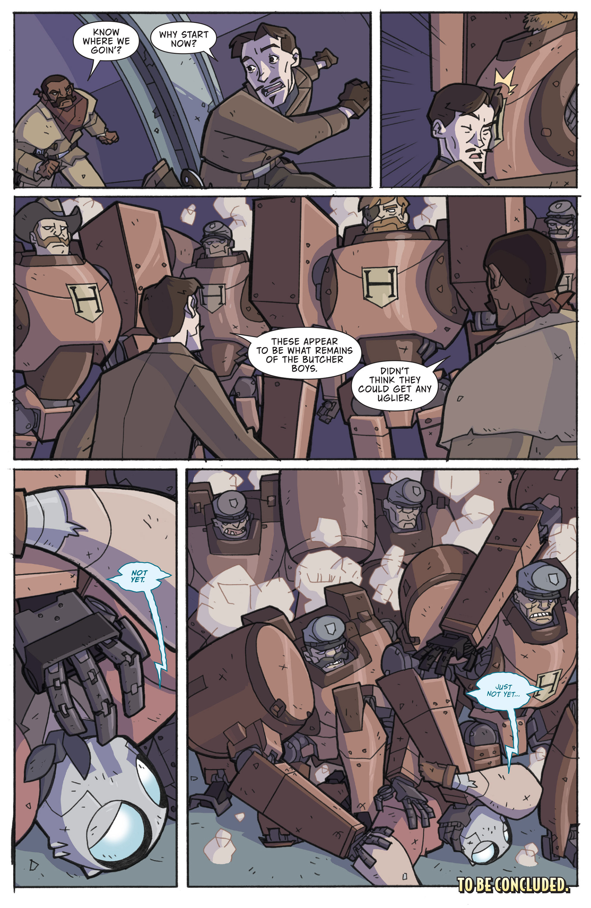 Read online Atomic Robo and the Knights of the Golden Circle comic -  Issue #4 - 23