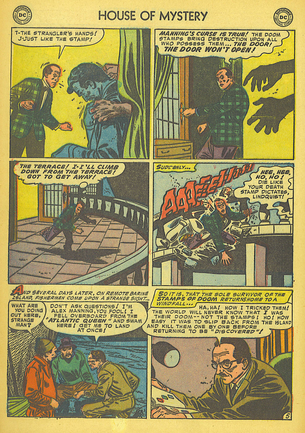 Read online House of Mystery (1951) comic -  Issue #23 - 32