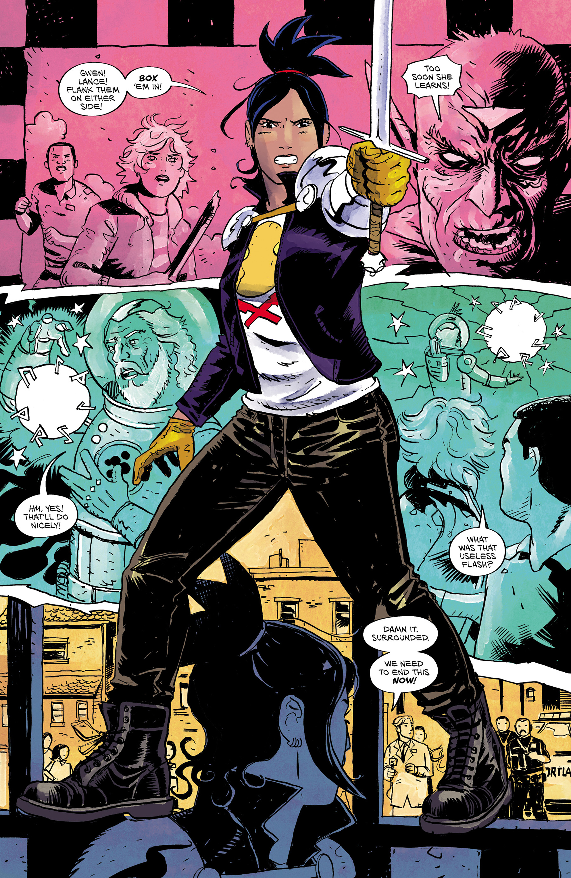 Read online The Once and Future Queen comic -  Issue #2 - 7