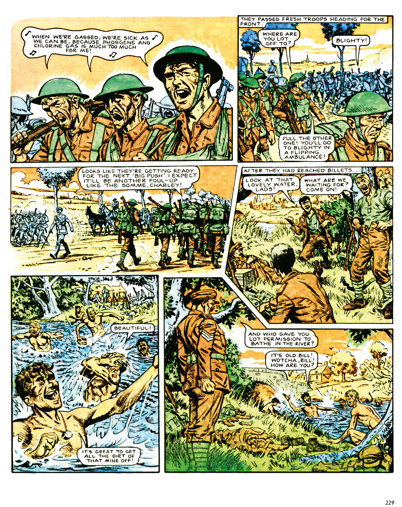 Read online Charley's War: The Definitive Collection comic -  Issue # TPB 2 - 229