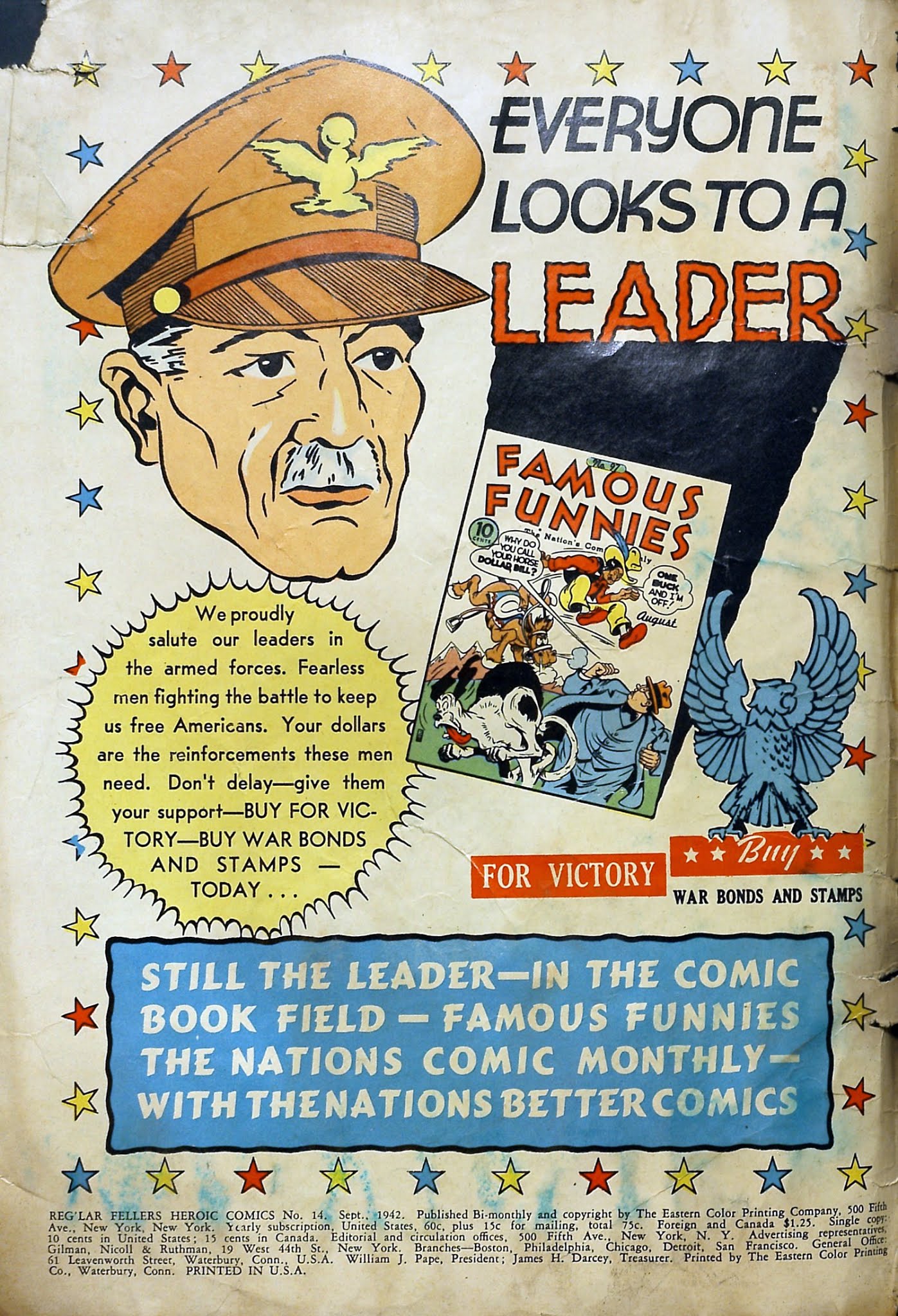 Read online Reg'lar Fellers Heroic Comics comic -  Issue #14 - 2