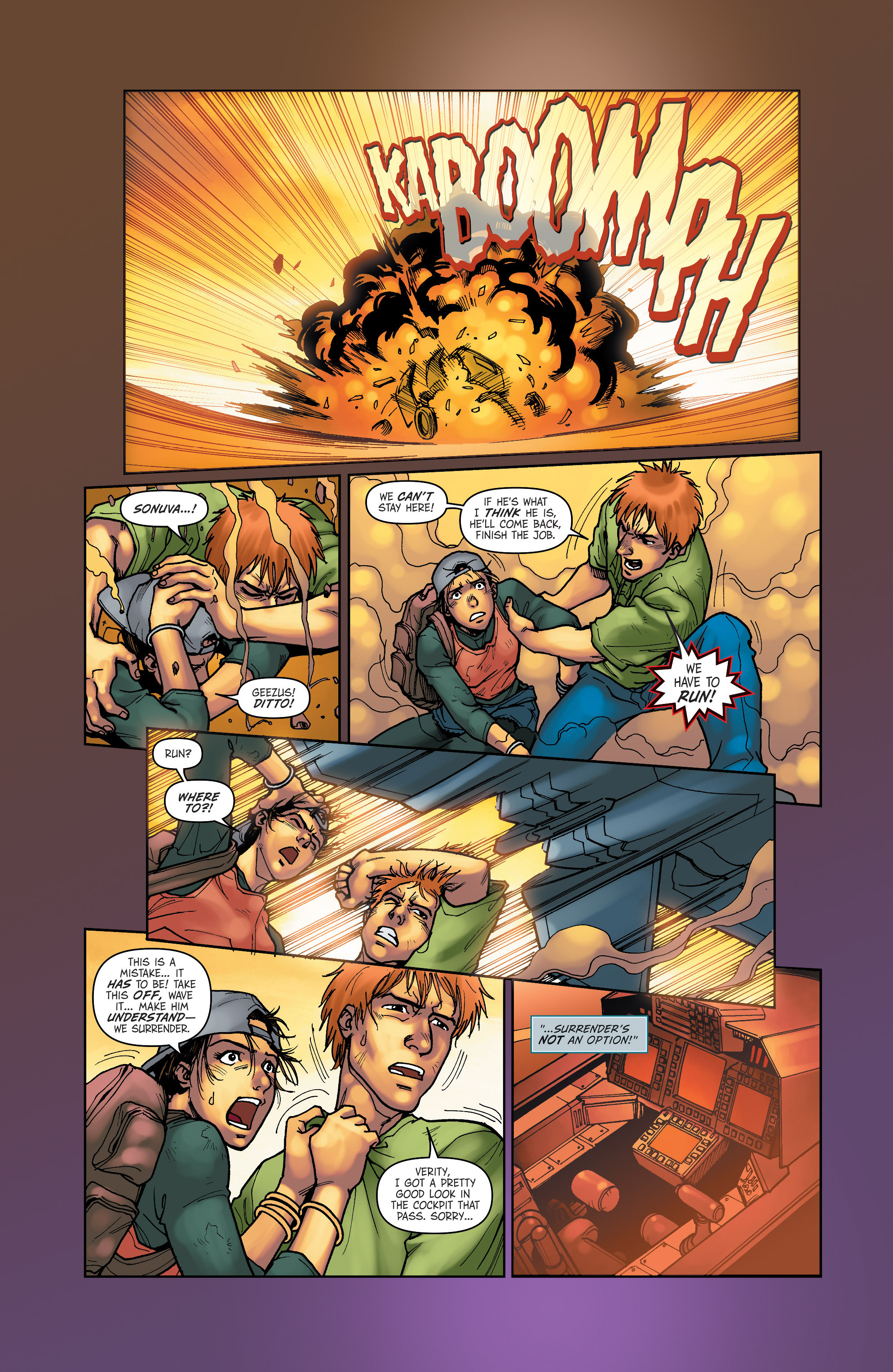 Read online The Transformers: Infiltration comic -  Issue #0 - 15