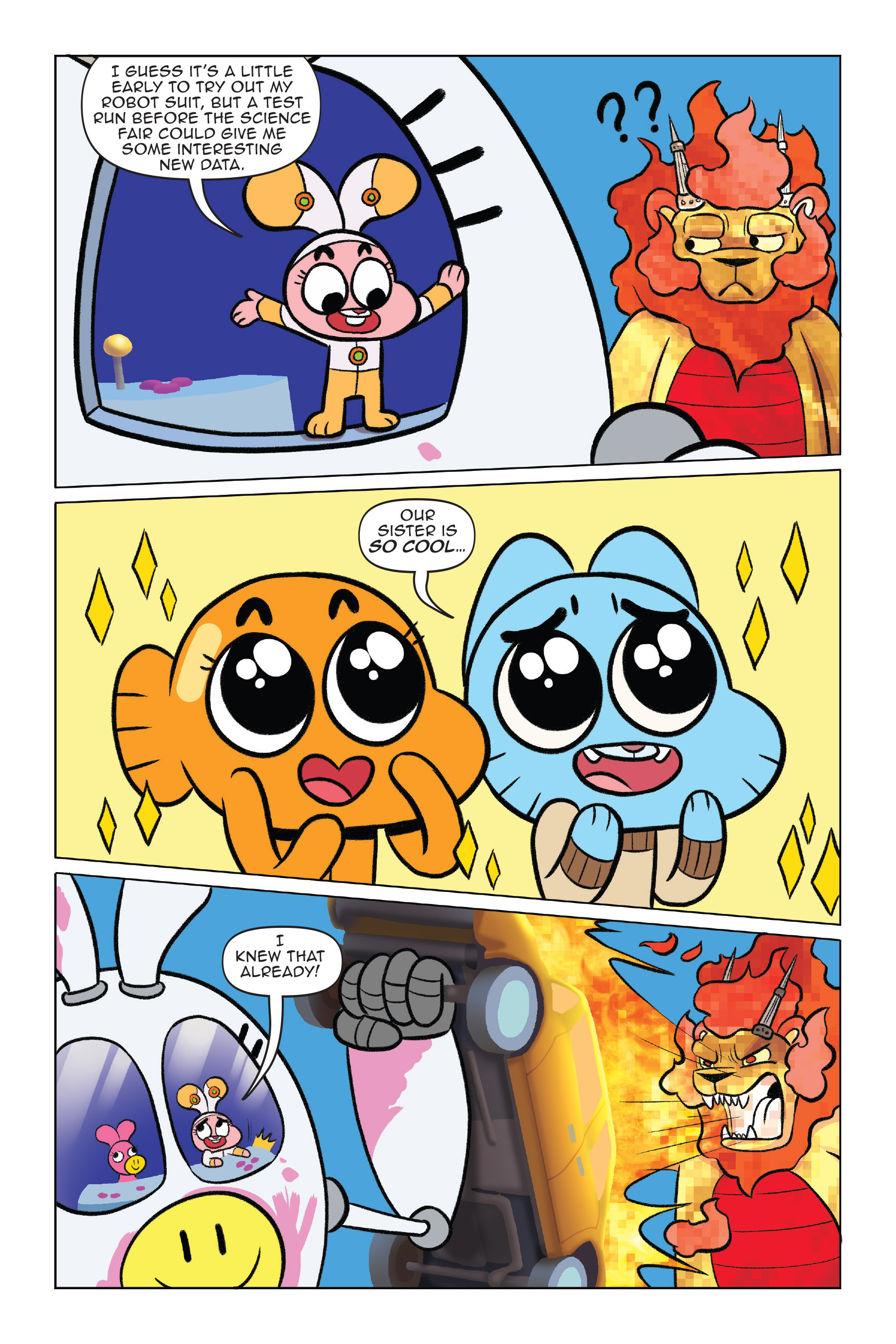 Read online The Amazing World of Gumball: Cheat Code comic -  Issue # Full - 93