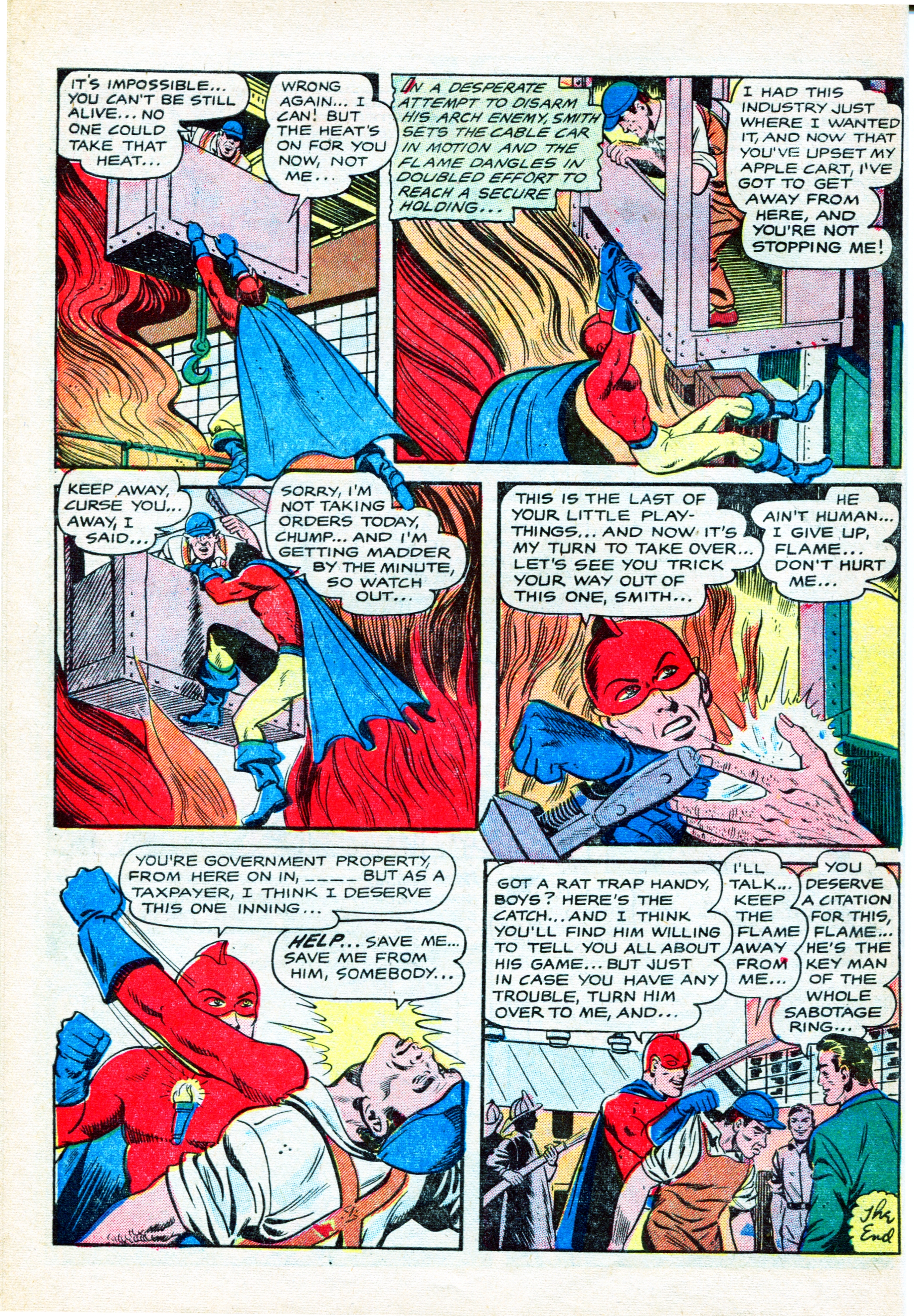 Read online The Flame comic -  Issue #3 - 11