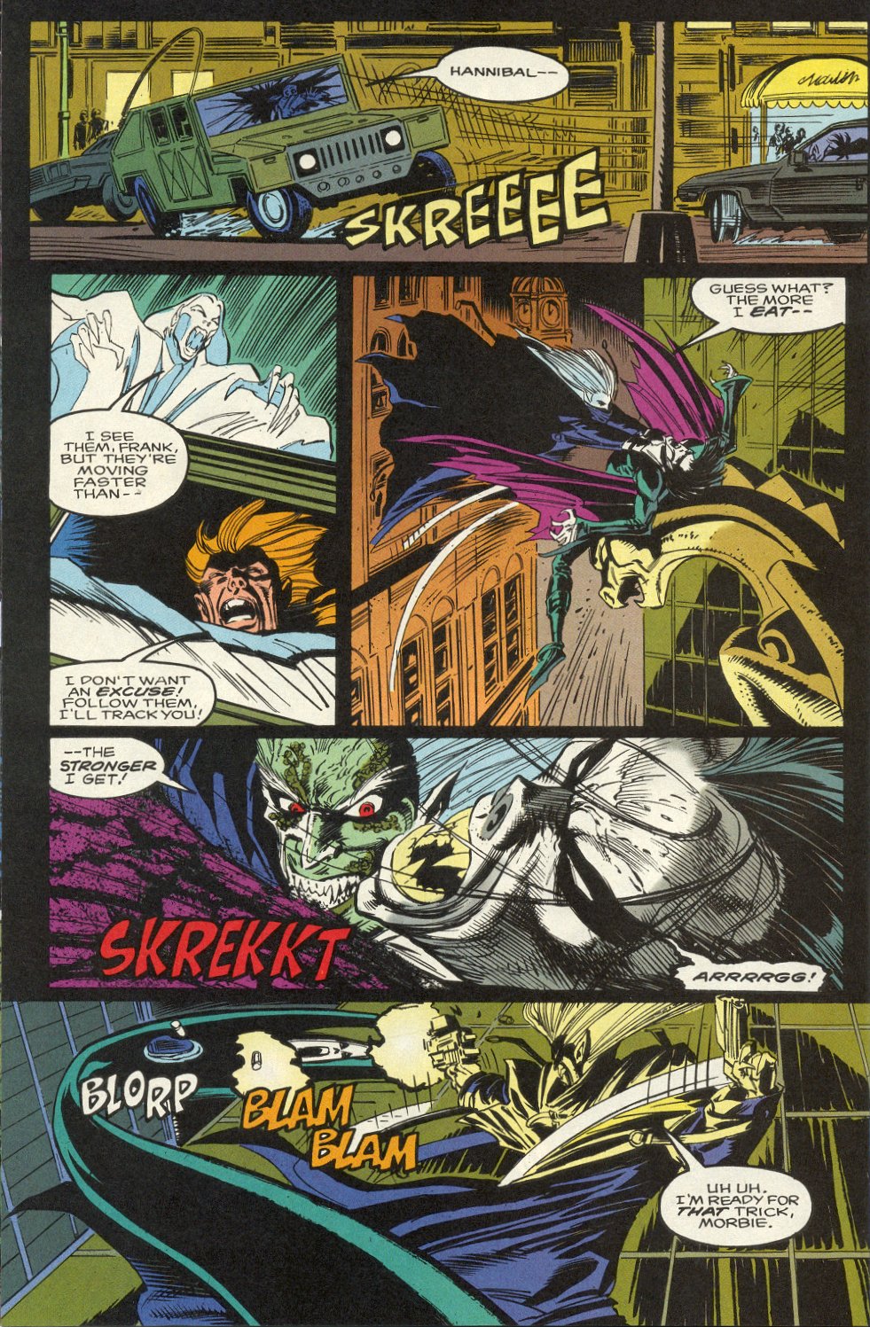 Read online Morbius: The Living Vampire (1992) comic -  Issue #11 - 6