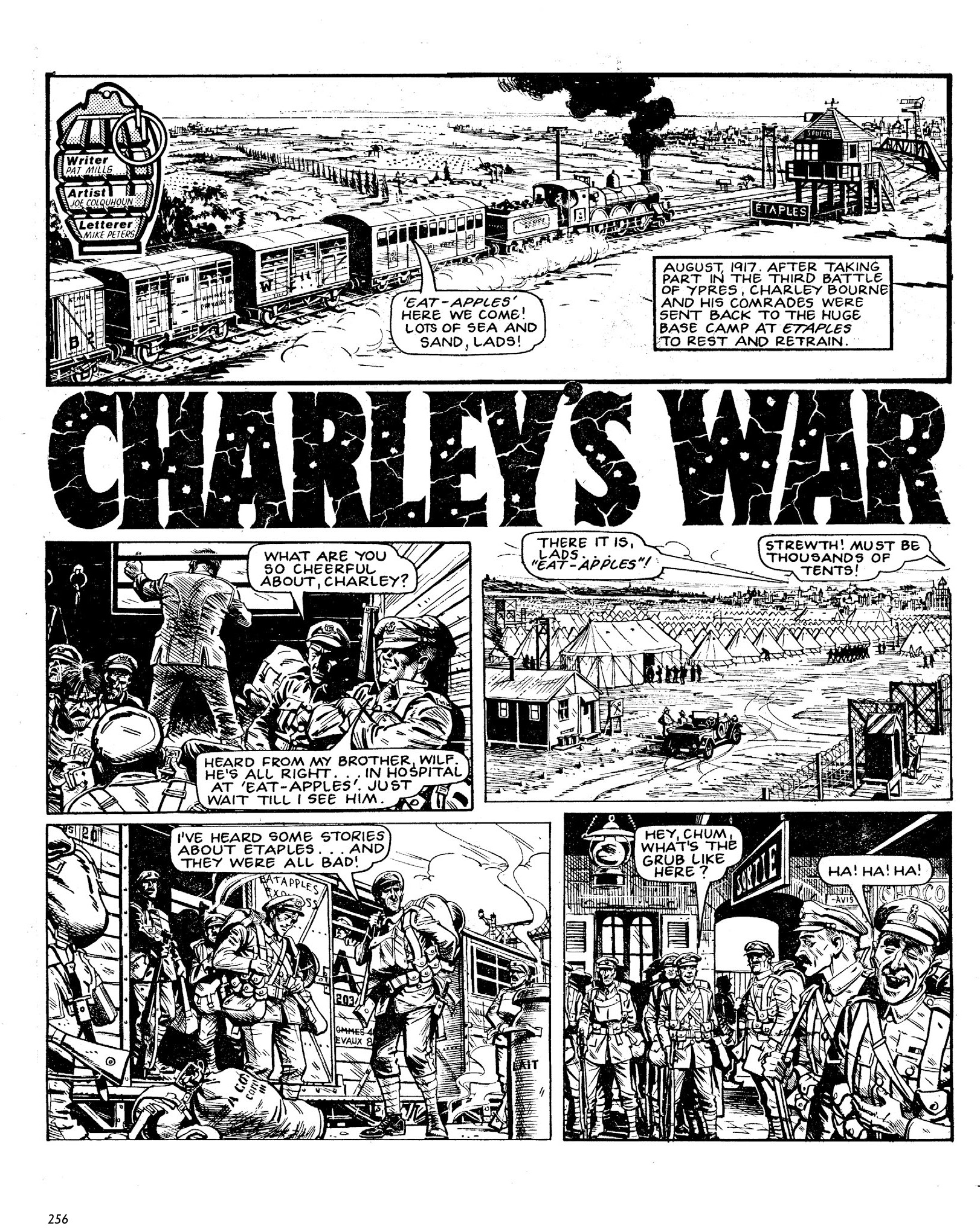 Read online Charley's War: The Definitive Collection comic -  Issue # TPB 2 - 256