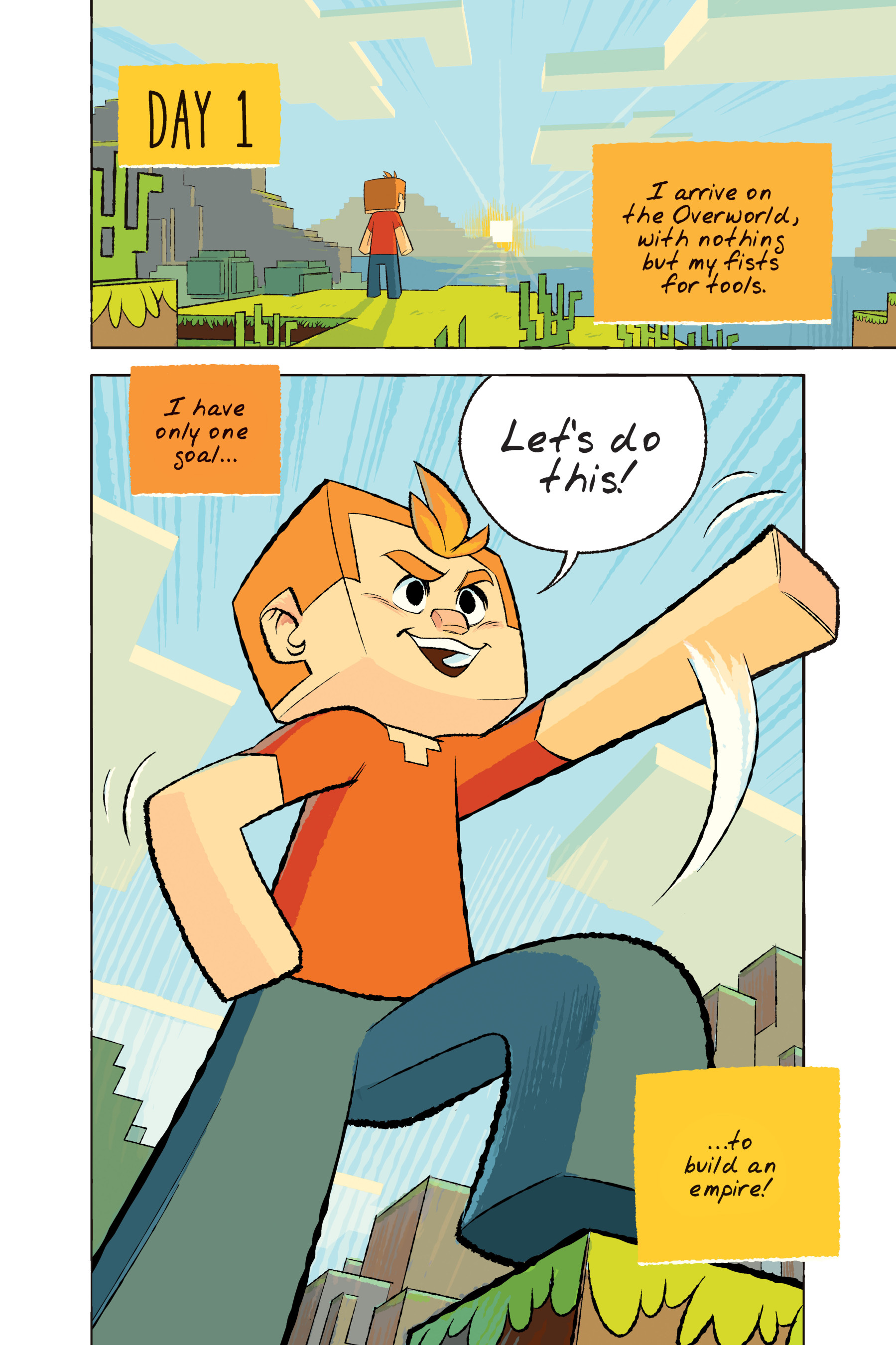Read online Minecraft: Stories From the Overworld comic -  Issue # TPB - 58