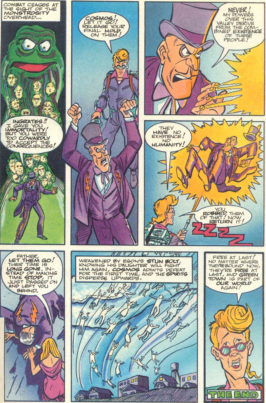 Read online Real Ghostbusters comic -  Issue #24 - 25