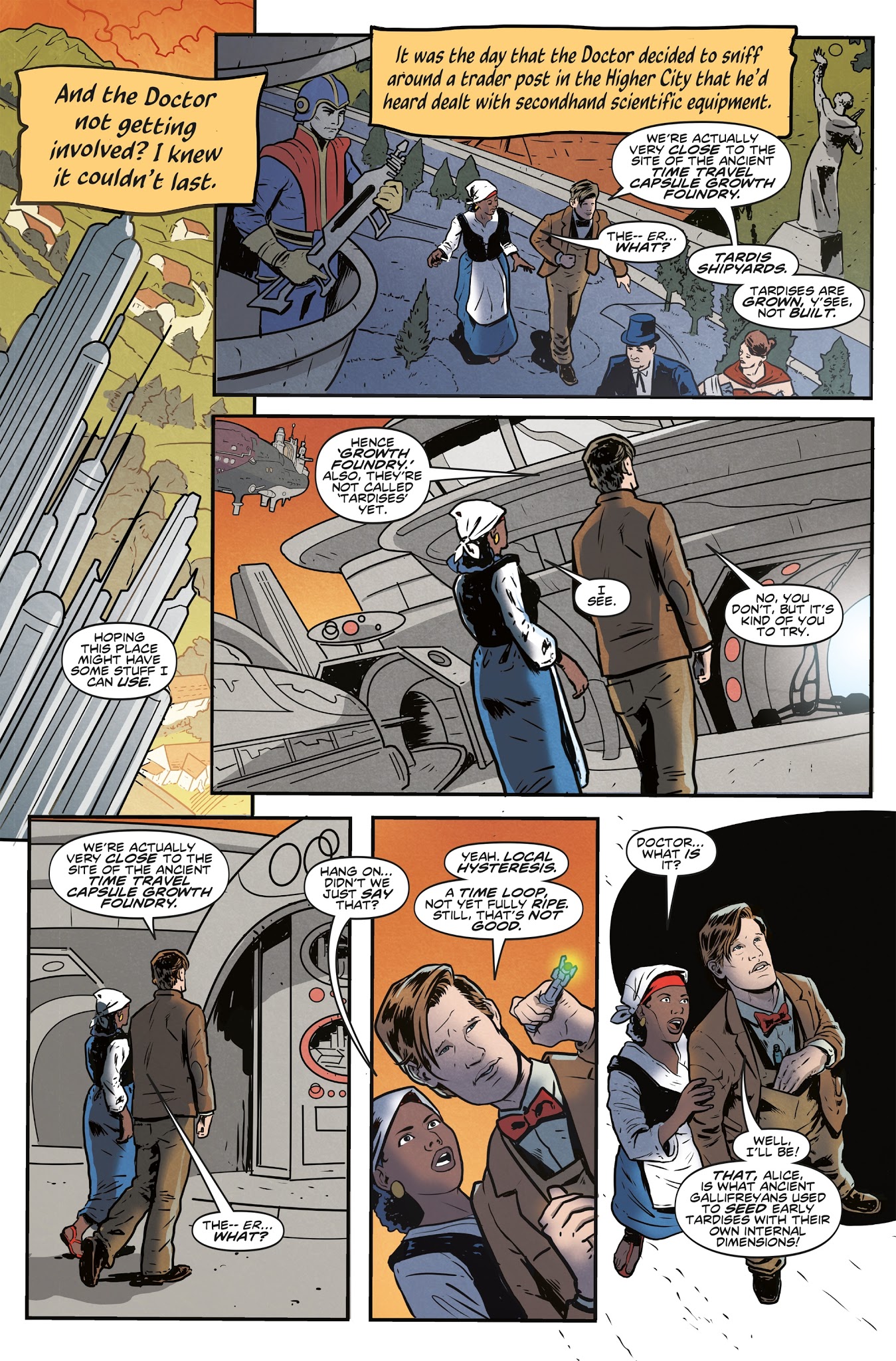 Read online Doctor Who: The Eleventh Doctor Year Three comic -  Issue #10 - 11