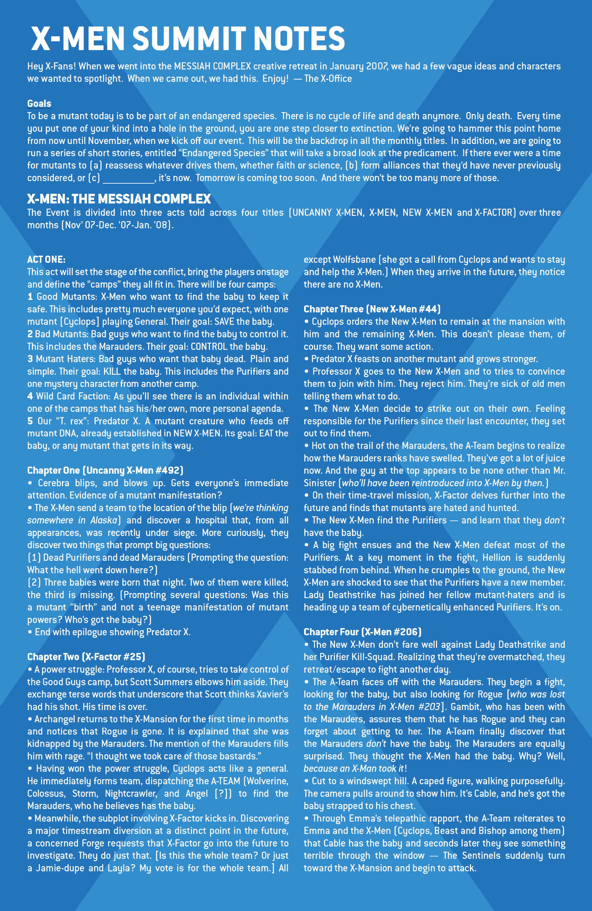 Read online X-Men Milestones: Messiah Complex comic -  Issue # TPB (Part 4) - 41