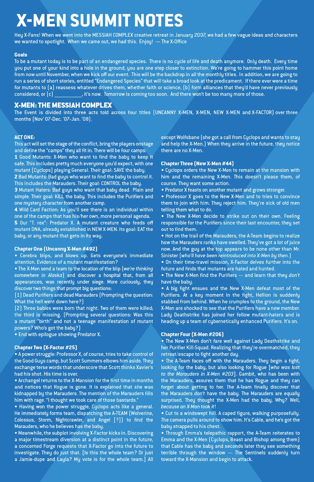 X-Men Milestones: Messiah Complex issue TPB (Part 4) - Page 41