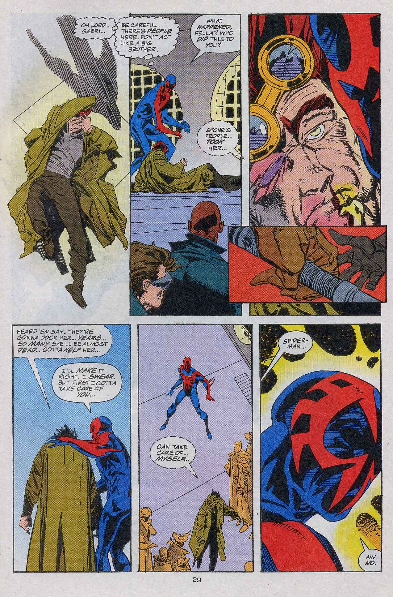 Read online Spider-Man 2099 (1992) comic -  Issue #24 - 22
