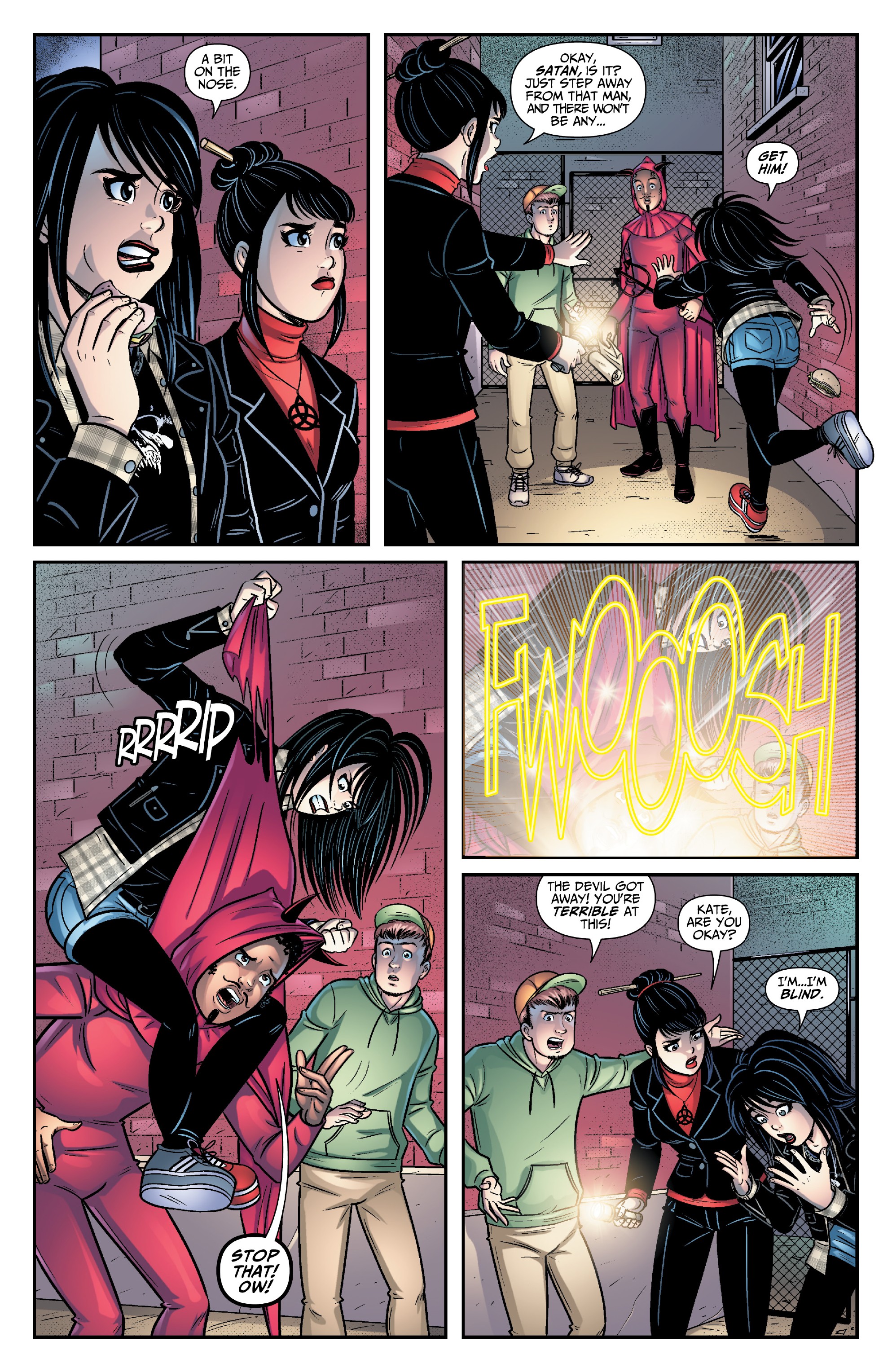 Read online Exorsisters comic -  Issue #4 - 5