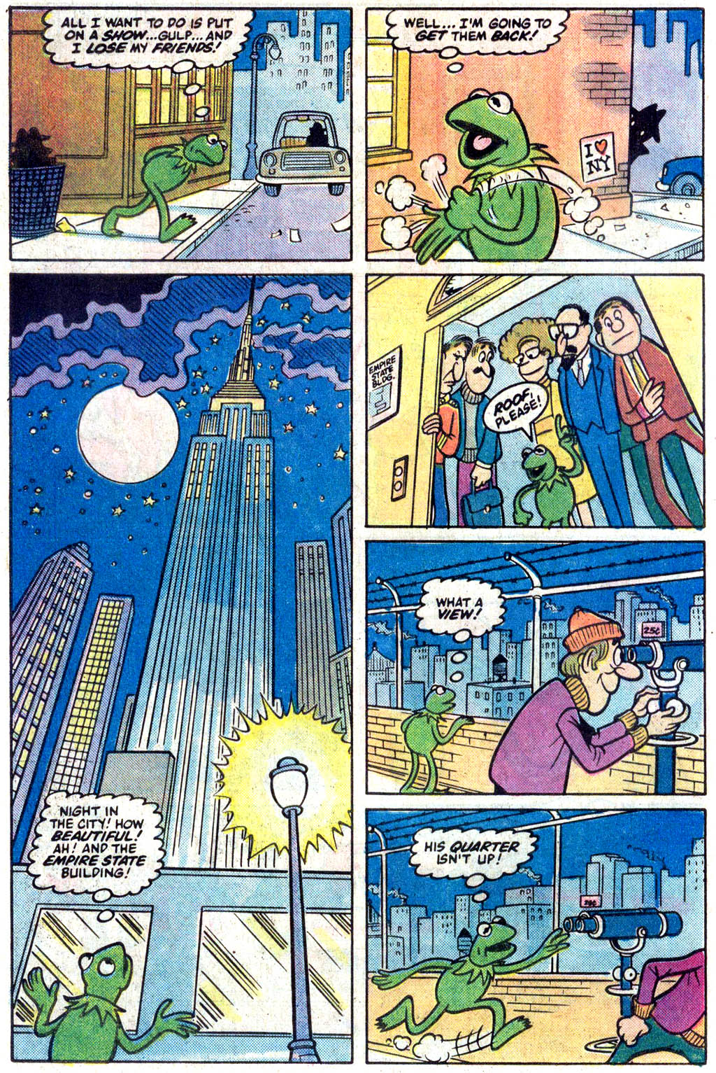 Read online The Muppets Take Manhattan comic -  Issue #1 - 22