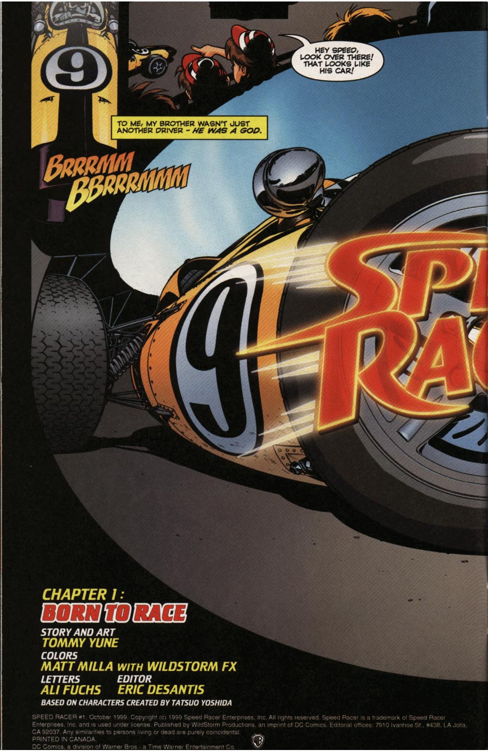 Read online Speed Racer comic -  Issue #1 - 5