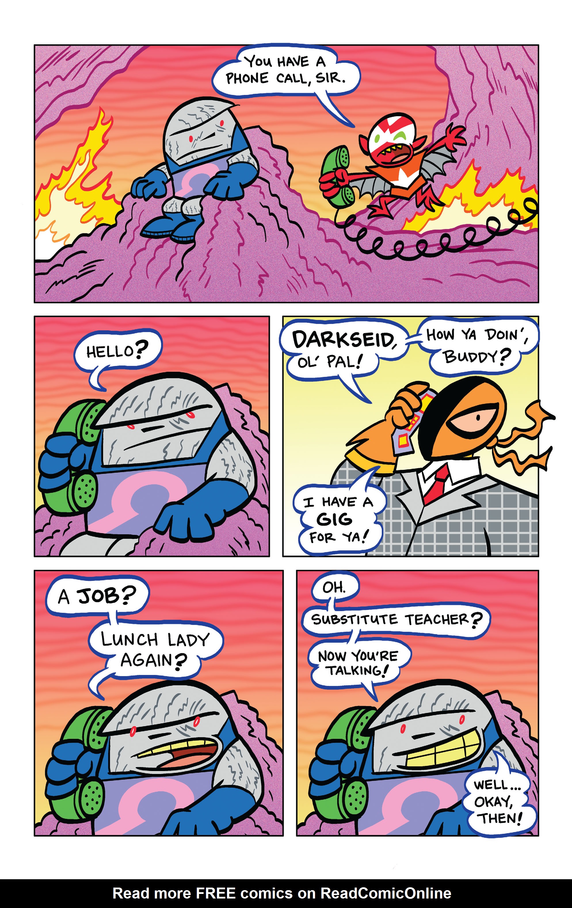 Read online Tiny Titans: Return To the Treehouse comic -  Issue #6 - 17