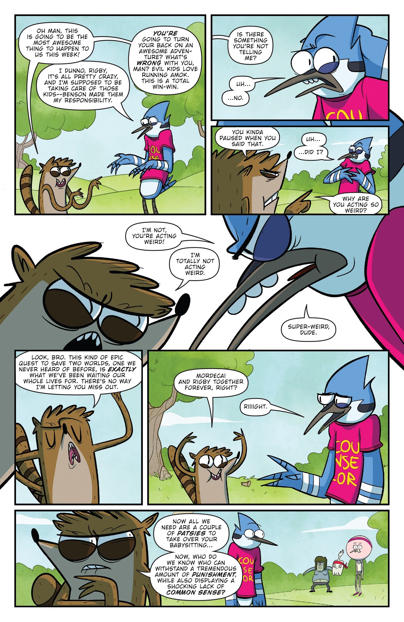 Read online Adventure Time/Regular Show comic -  Issue #2 - 9