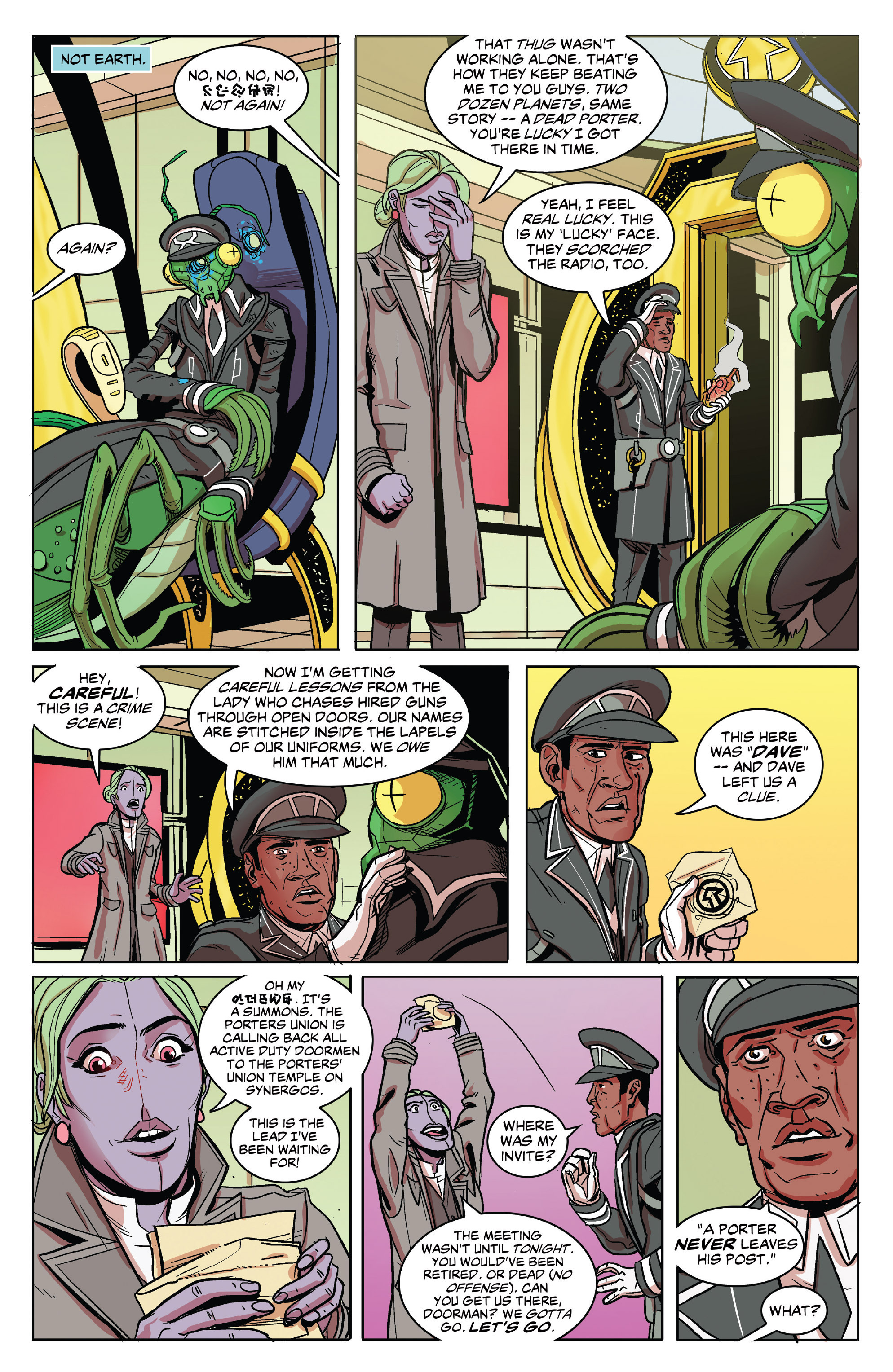 Read online The Doorman comic -  Issue #1 - 12