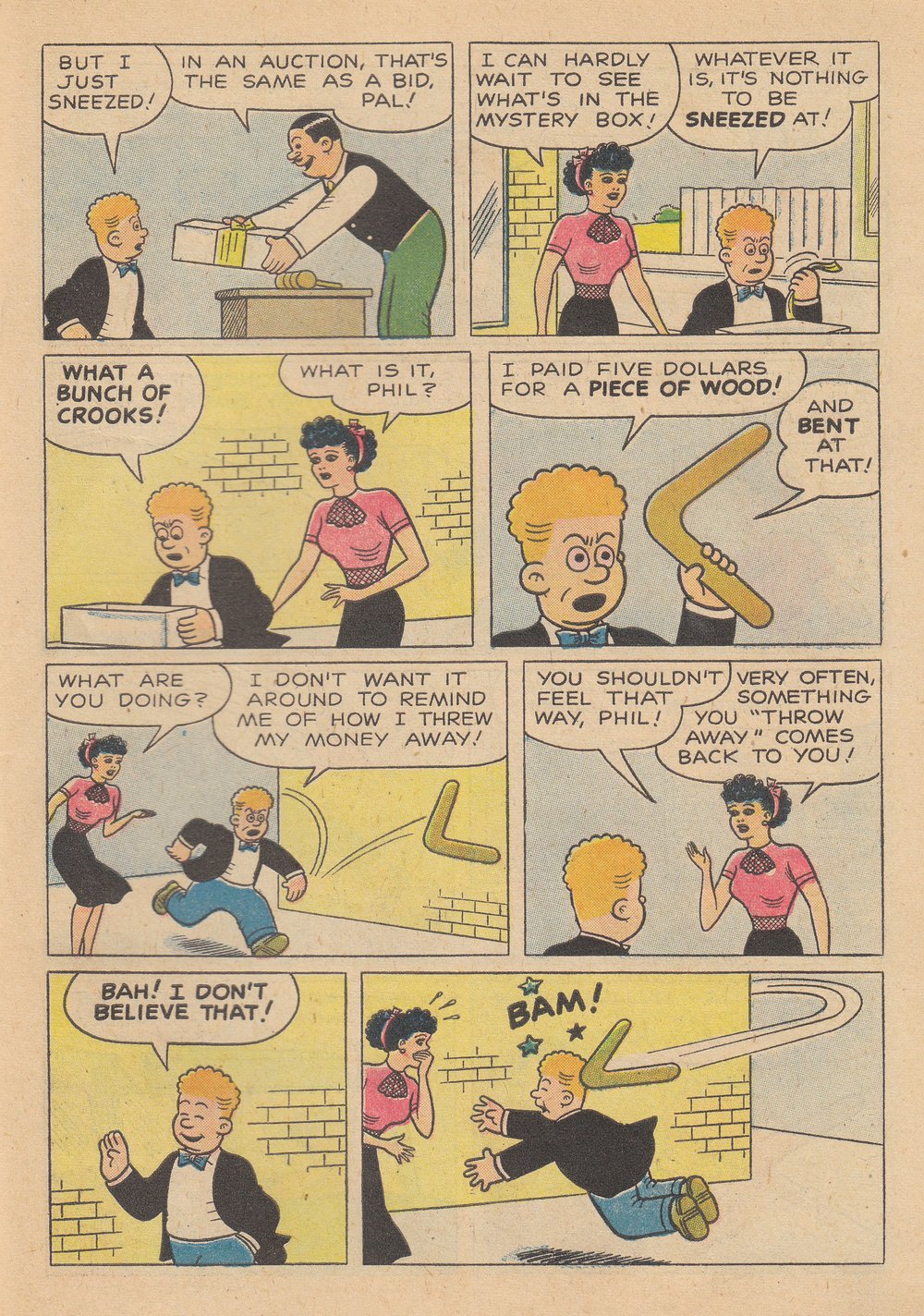 Read online Fritzi Ritz (1953) comic -  Issue #58 - 31