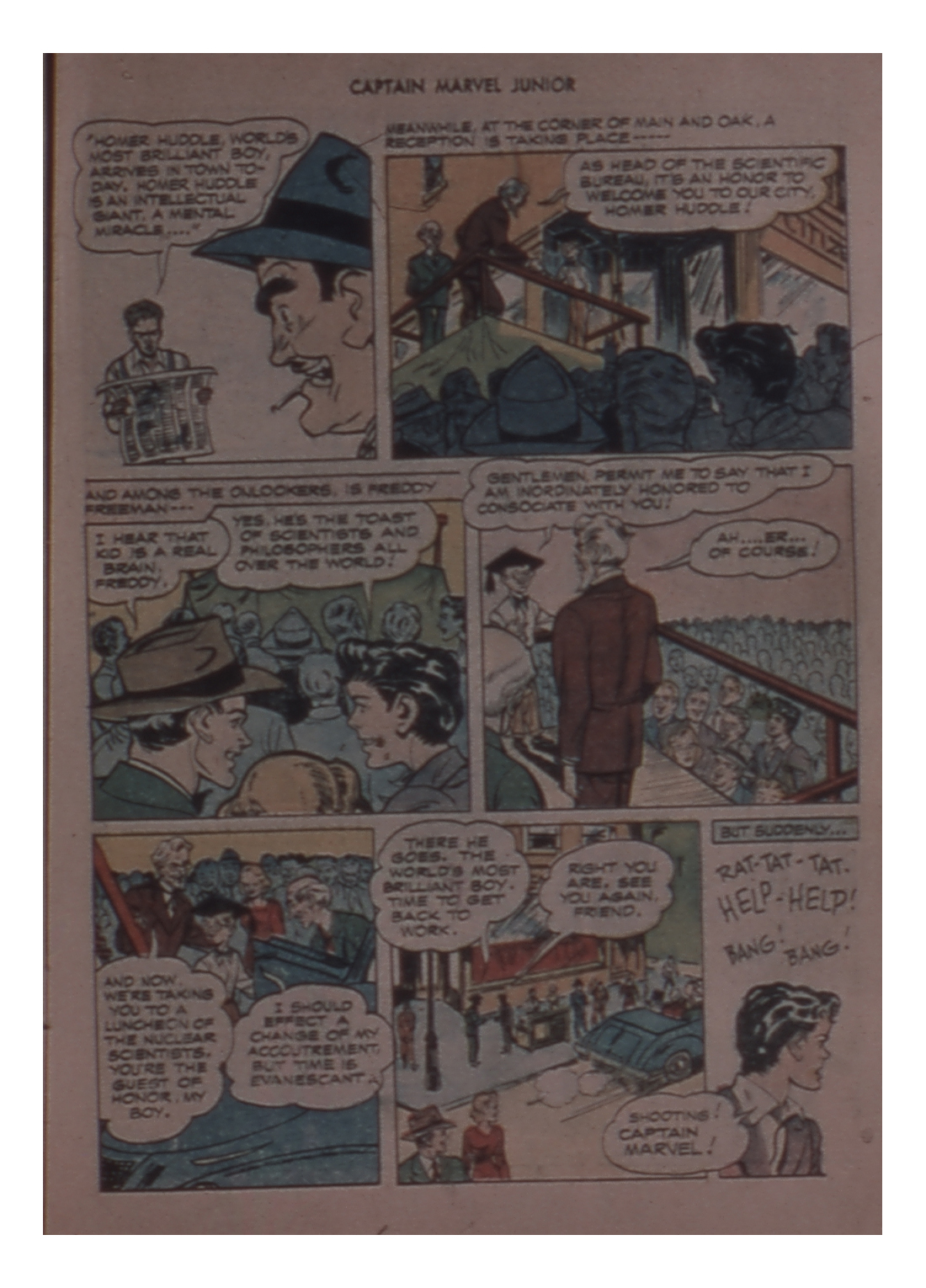 Read online Captain Marvel, Jr. comic -  Issue #58 - 17