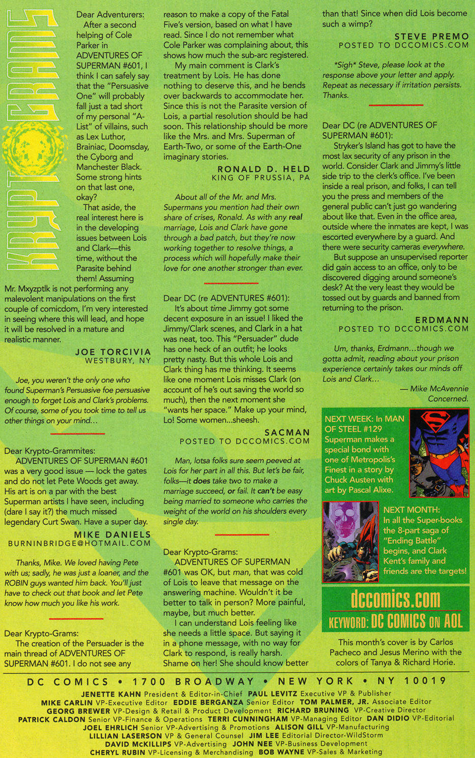 Read online Adventures of Superman (1987) comic -  Issue #607 - 23