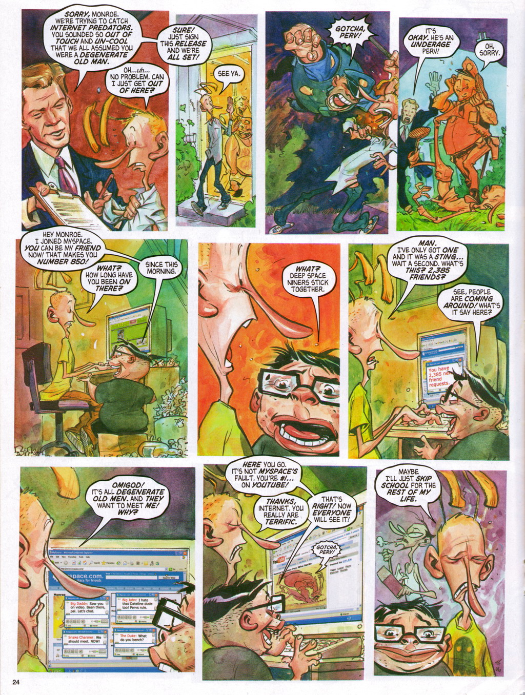 Read online MAD comic -  Issue #471 - 21