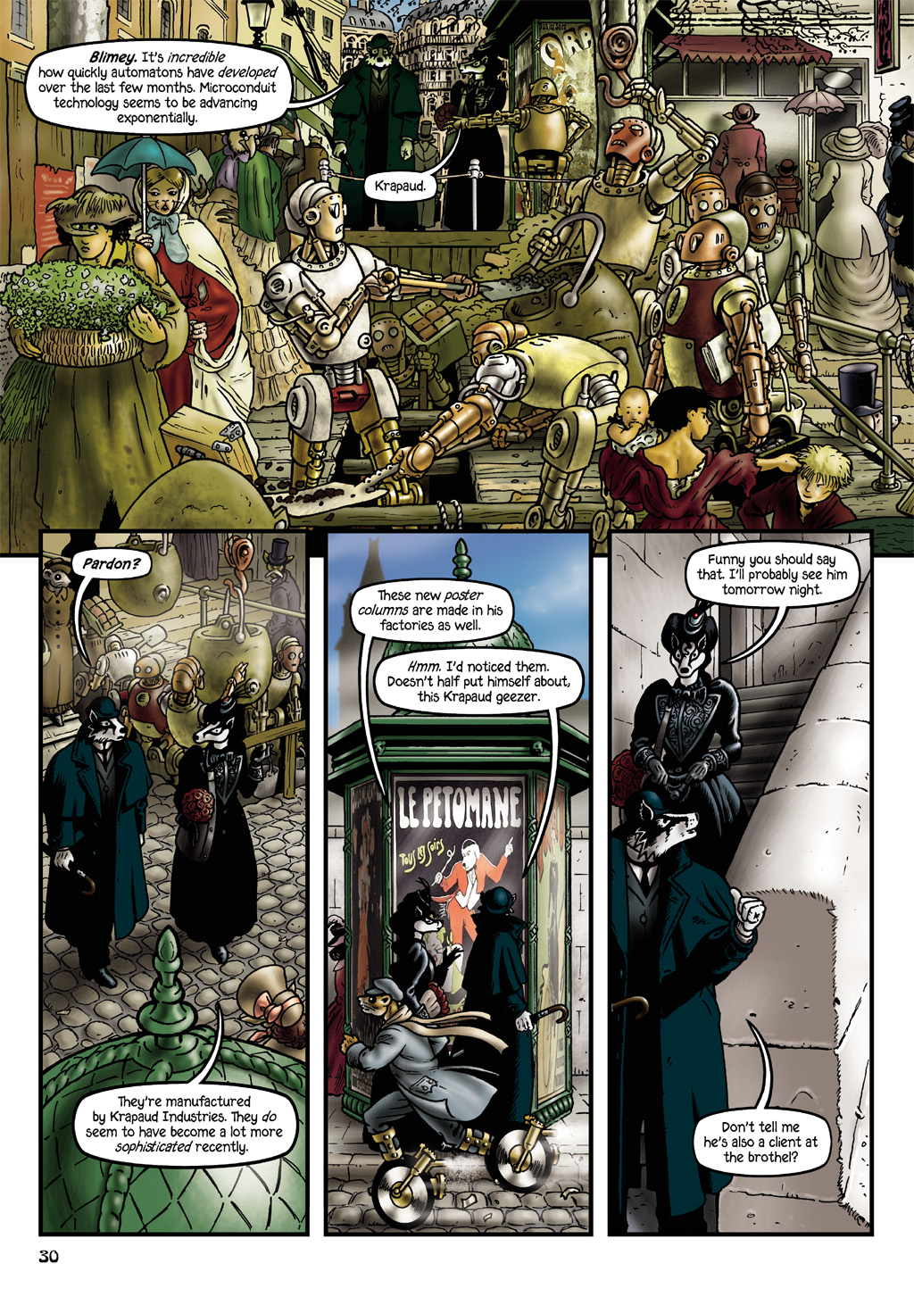 Read online Grandville Bête Noire comic -  Issue # TPB - 33