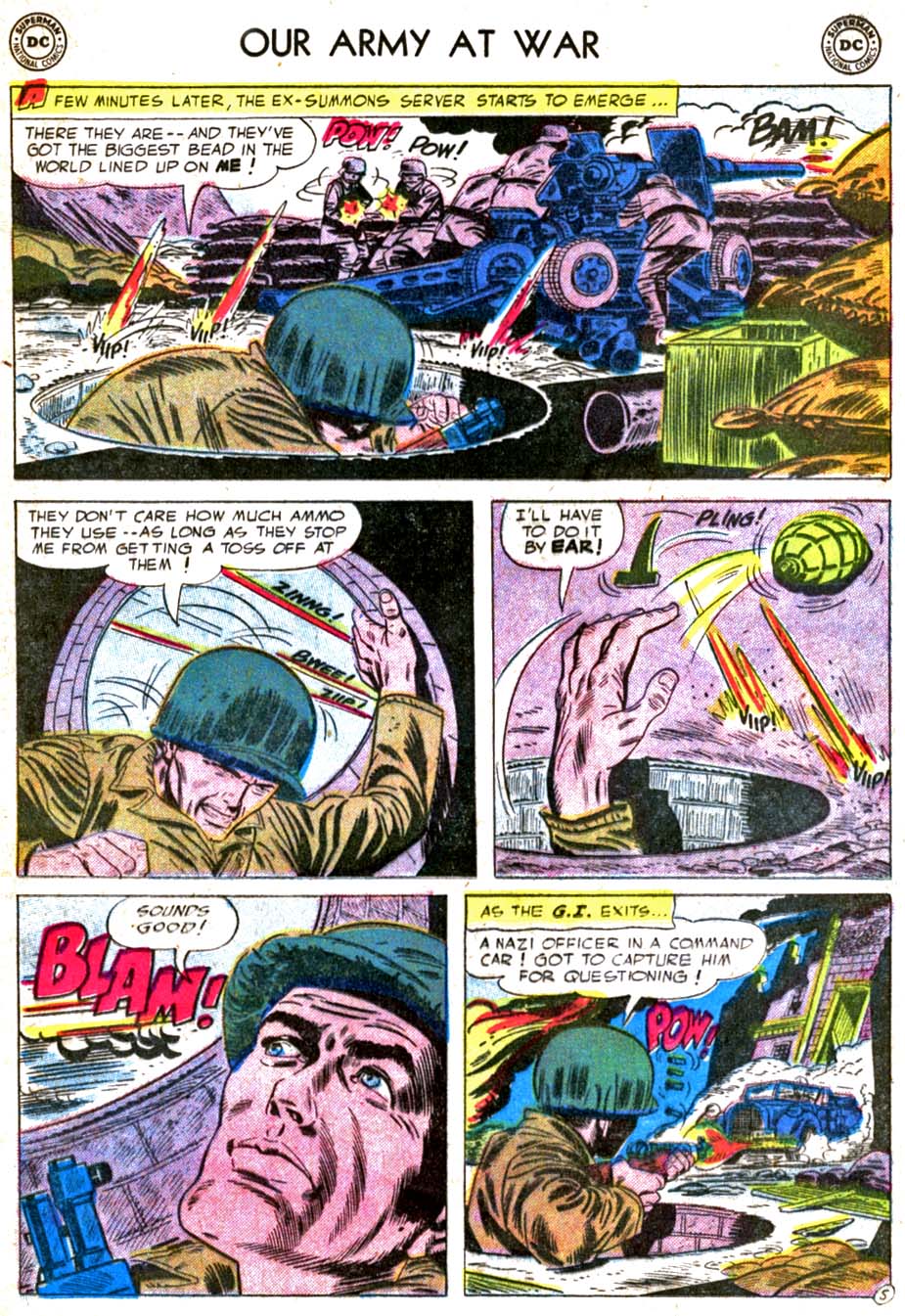Read online Our Army at War (1952) comic -  Issue #50 - 13