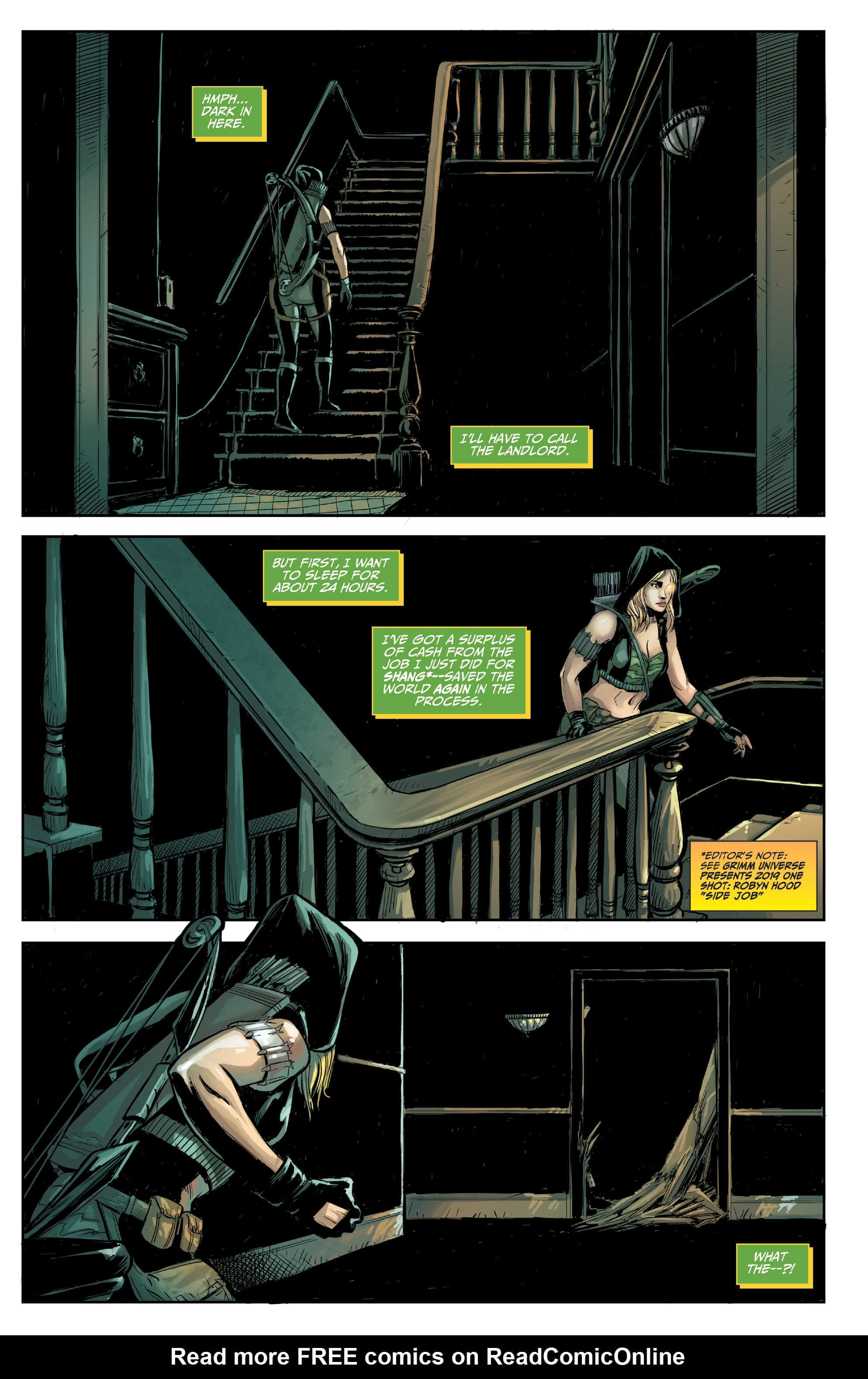 Read online Robyn Hood: Outlaw comic -  Issue #1 - 4