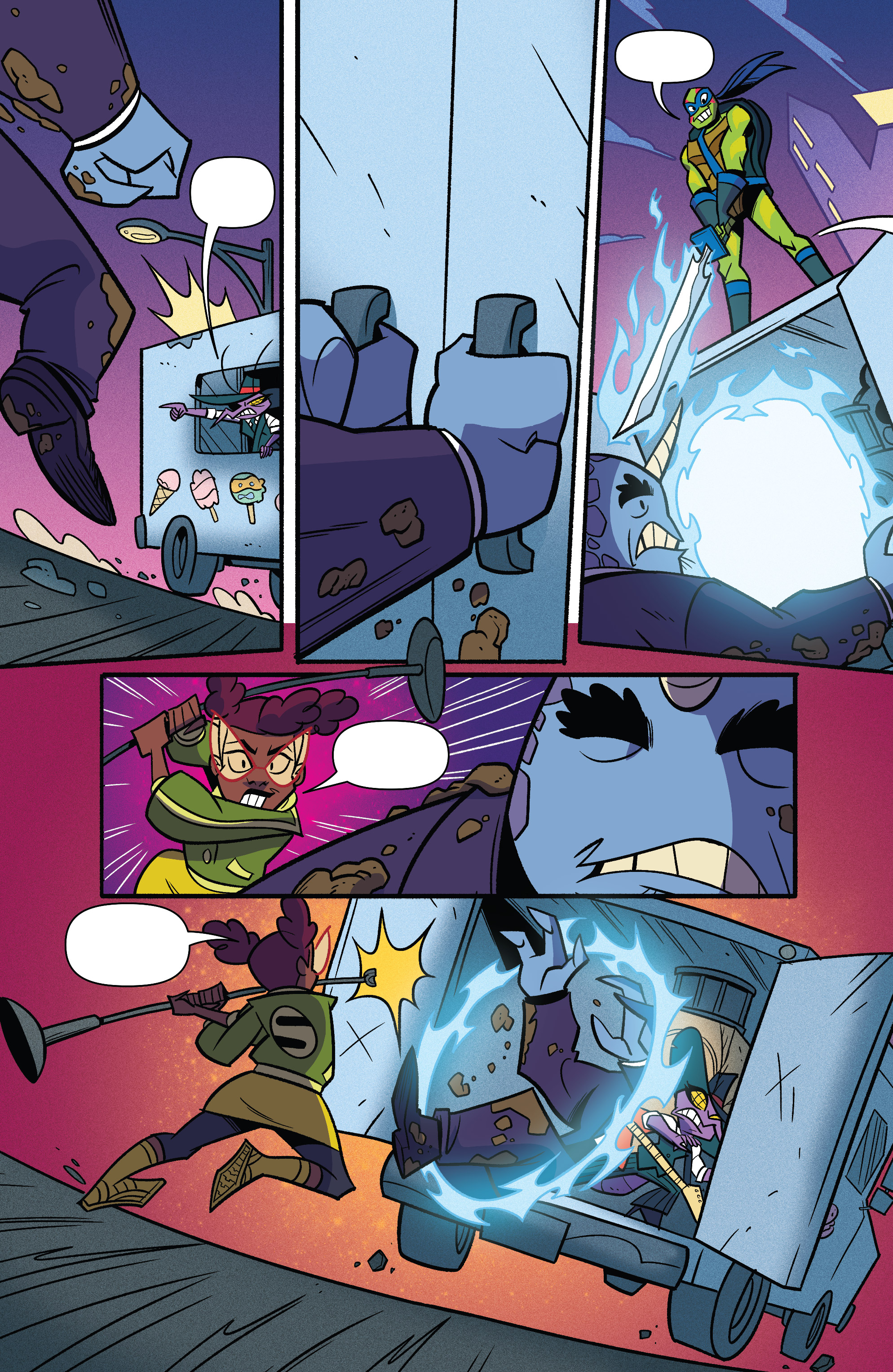 Read online Rise of the Teenage Mutant Ninja Turtles: Sound Off! comic -  Issue #3 - 10