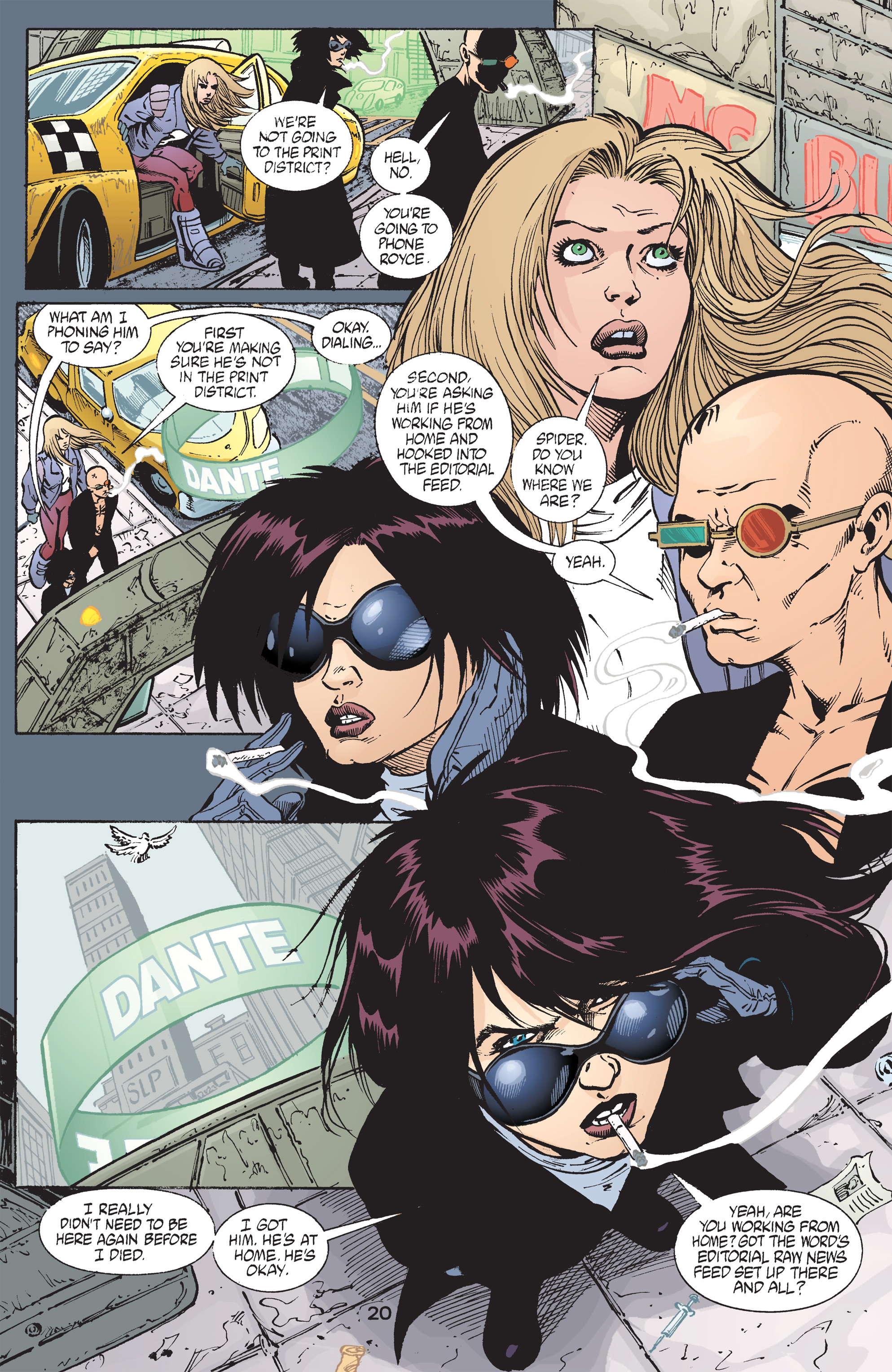 Read online Transmetropolitan comic -  Issue #43 - 21