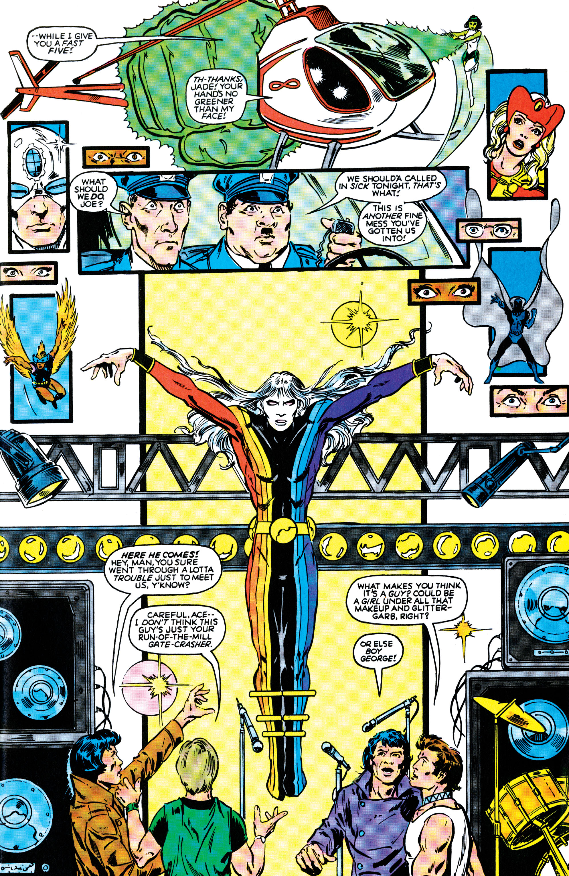 Read online Infinity Inc. (1984) comic -  Issue #14 - 18