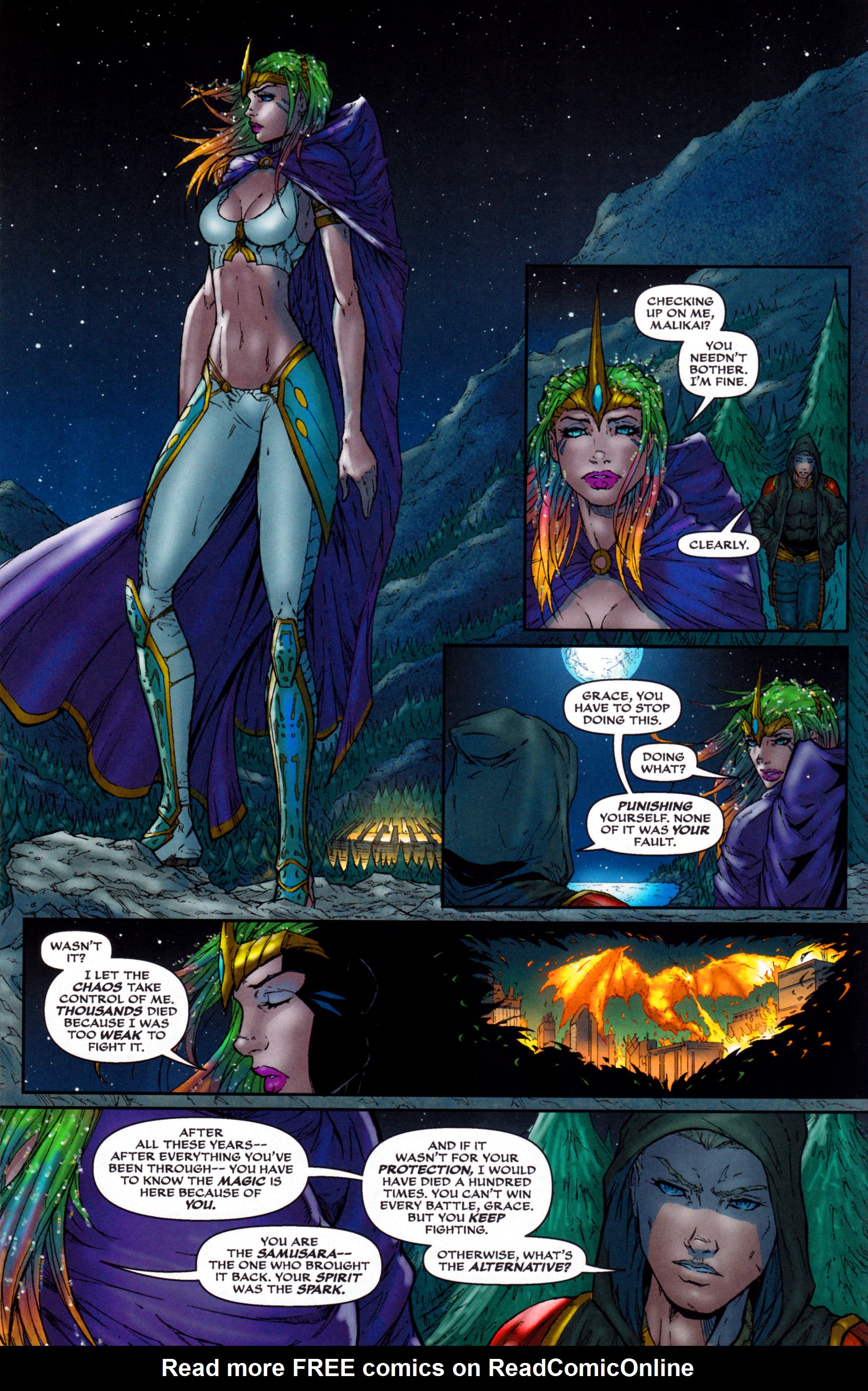 Read online Michael Turner's Soulfire (2013) comic -  Issue #1 - 9