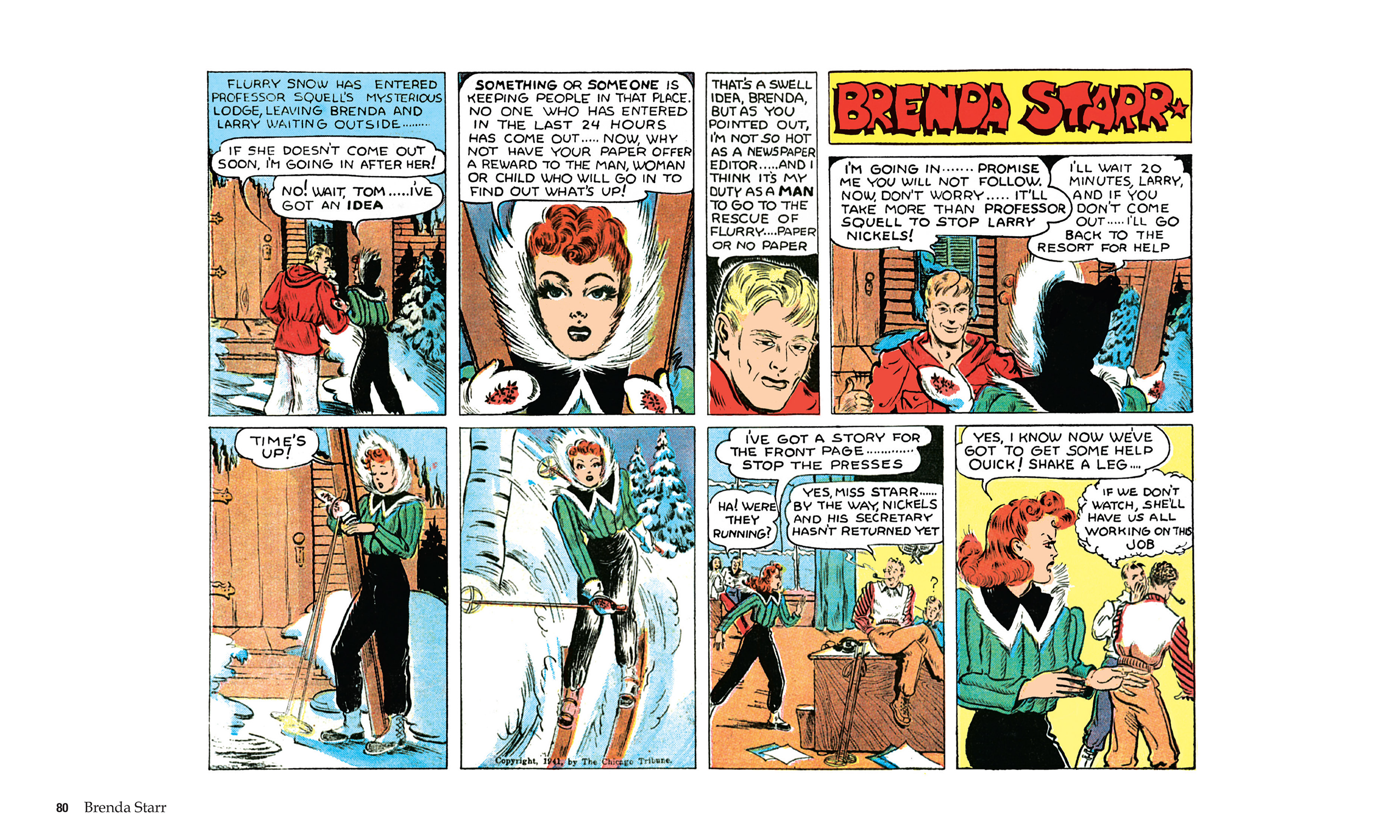 Read online Brenda Starr, Reporter: The Collected Dailies and Sundays comic -  Issue # TPB (Part 1) - 81