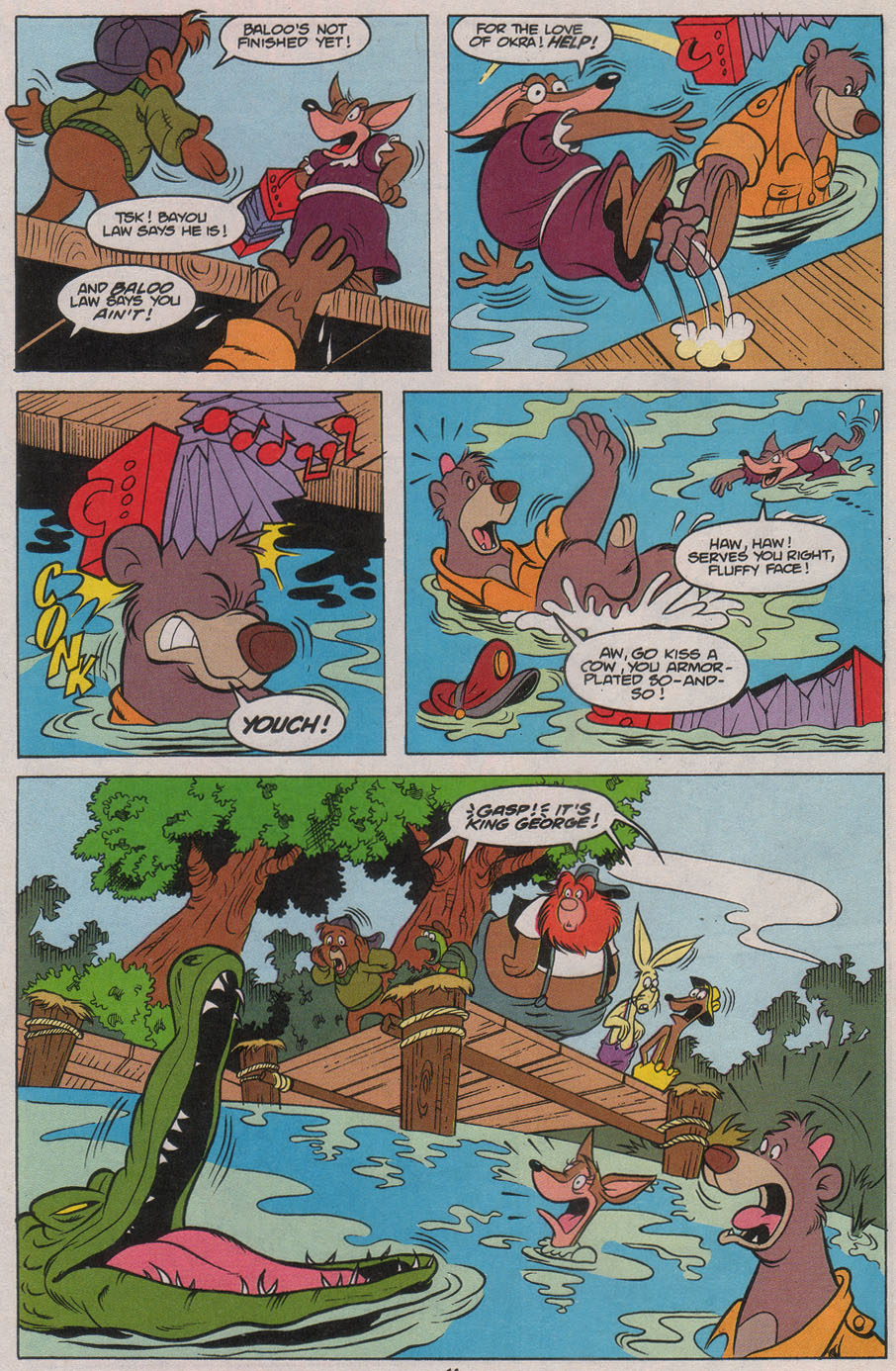 Read online The Disney Afternoon comic -  Issue #7 - 16
