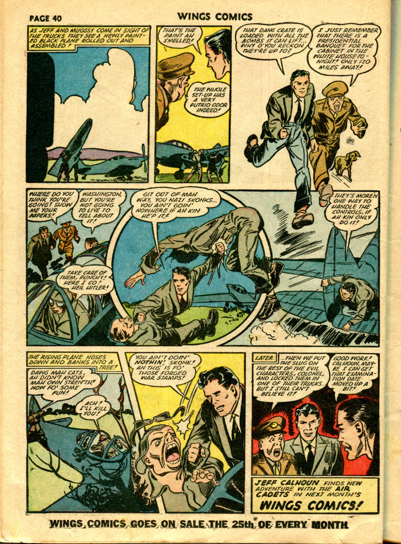 Read online Wings Comics comic -  Issue #25 - 41