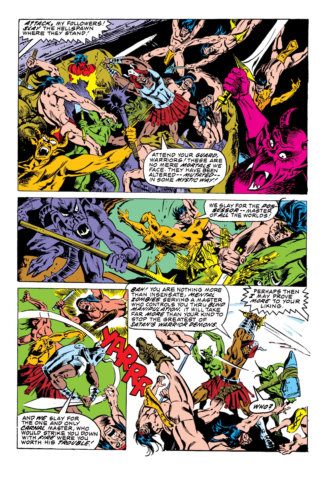 Read online Son of Satan Classic comic -  Issue # TPB (Part 4) - 52