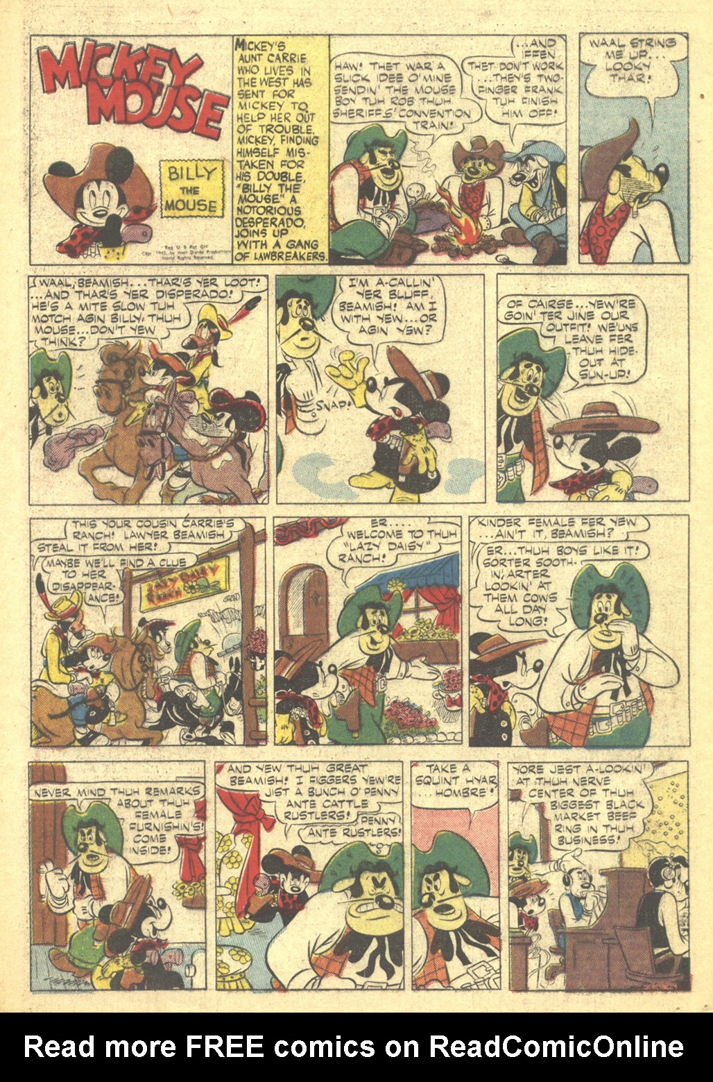 Read online Walt Disney's Comics and Stories comic -  Issue #65 - 42