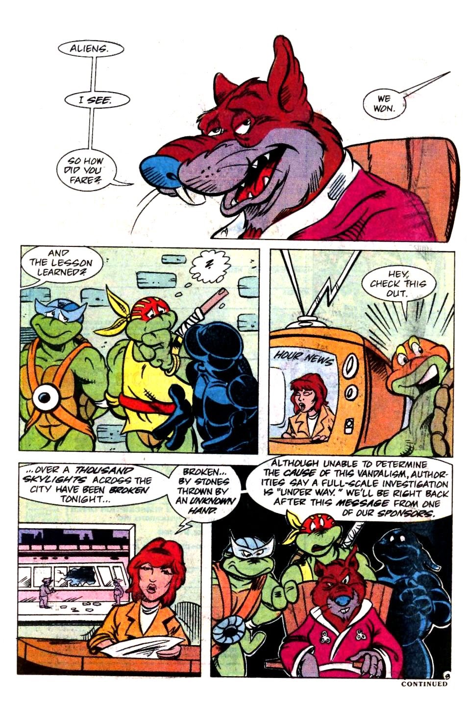 Read online Teenage Mutant Ninja Turtles Adventures (1989) comic -  Issue #8 - 9