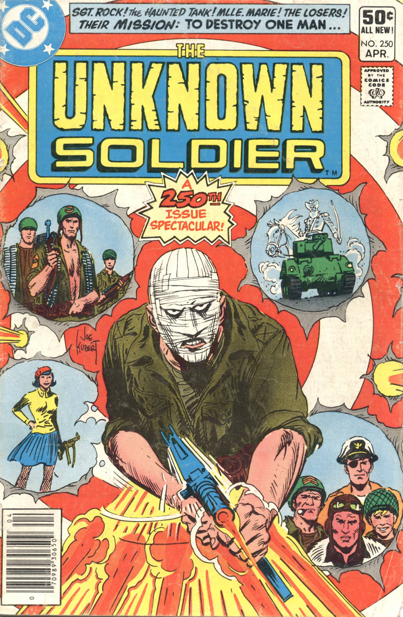 Read online Unknown Soldier (1977) comic -  Issue #250 - 1