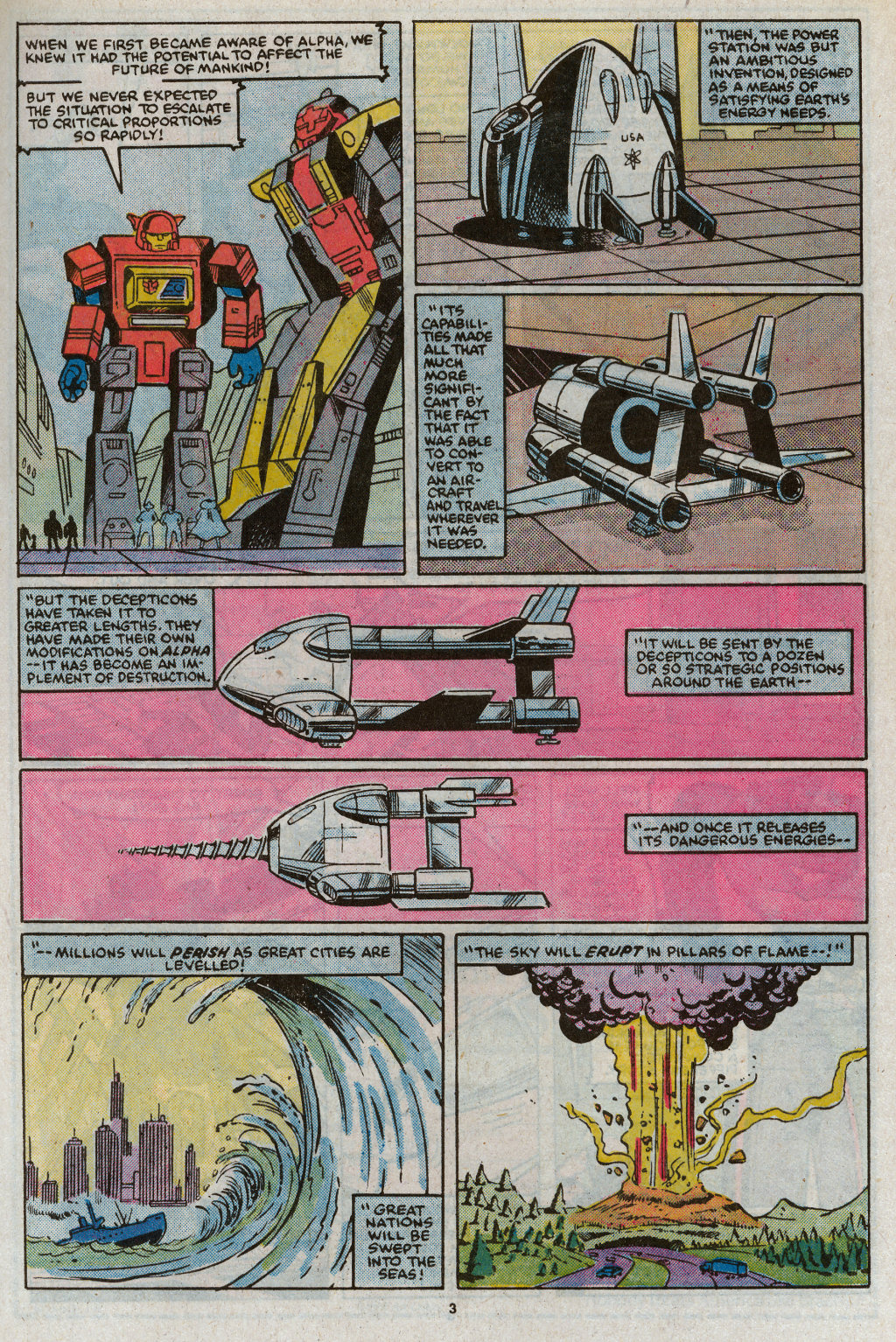 Read online G.I. Joe and The Transformers comic -  Issue #4 - 5