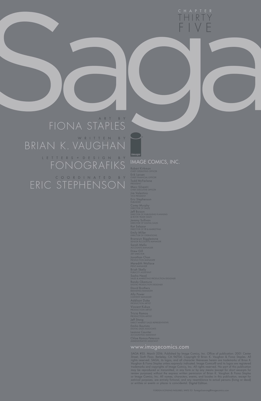 Saga issue 35 - Page 2