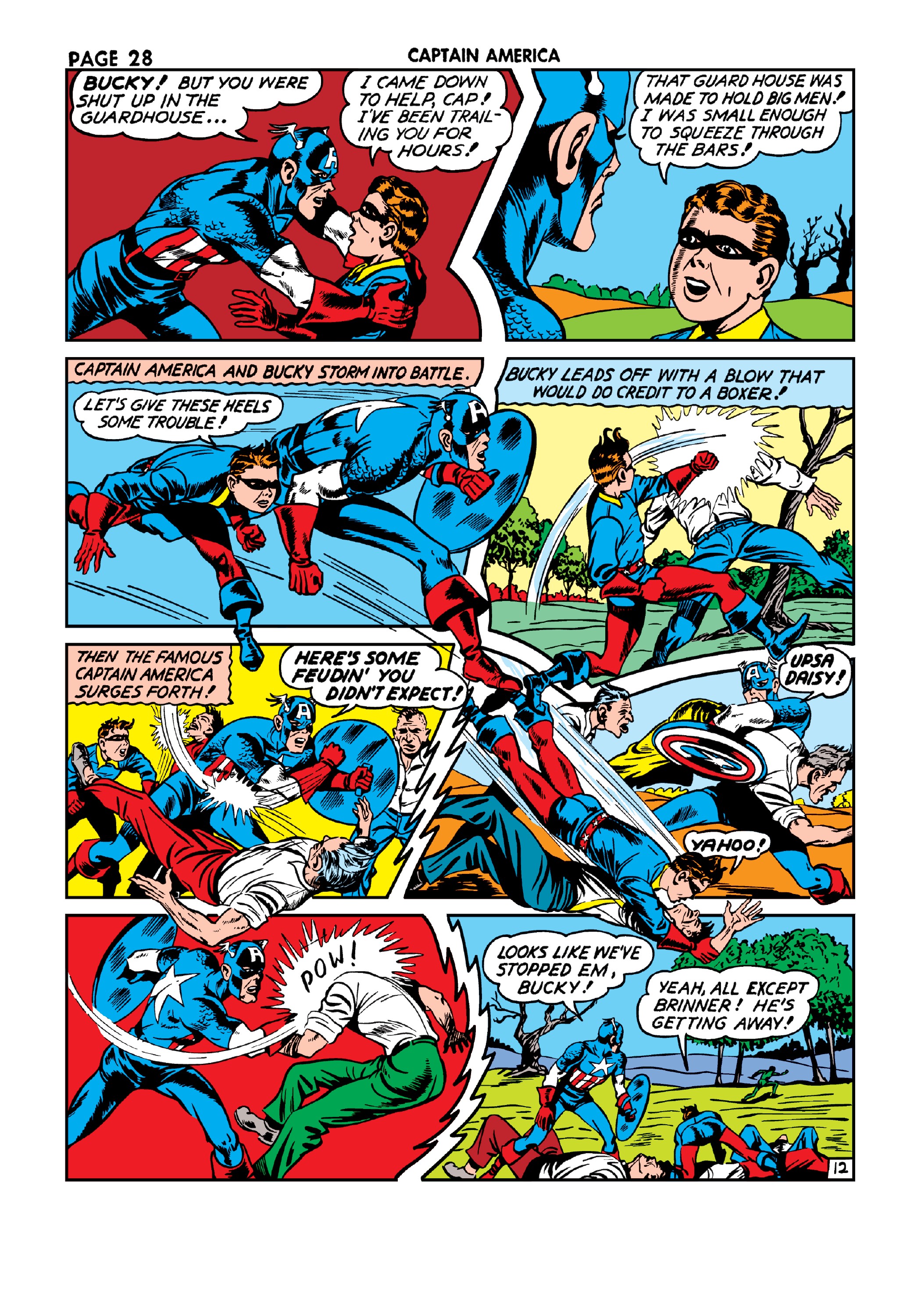Read online Marvel Masterworks: Golden Age Captain America comic -  Issue # TPB 3 (Part 2) - 69