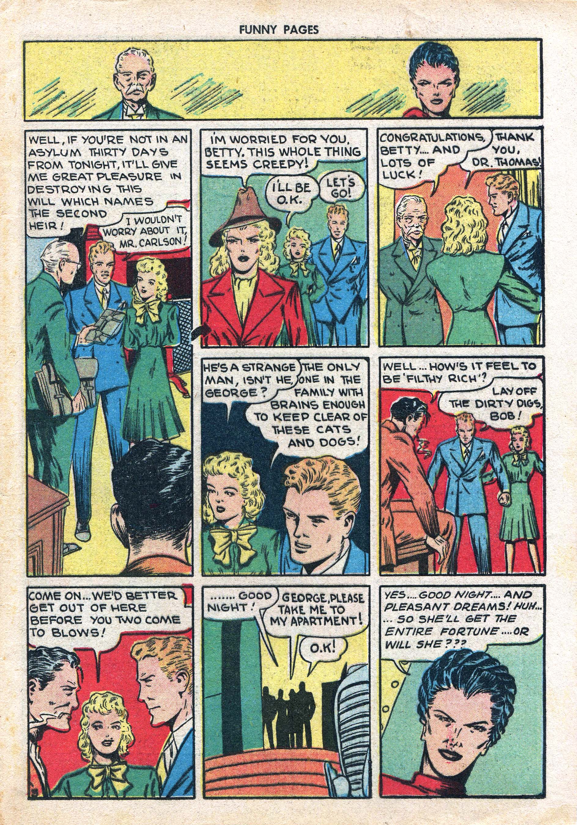 Read online Funny Pages comic -  Issue #42 - 4