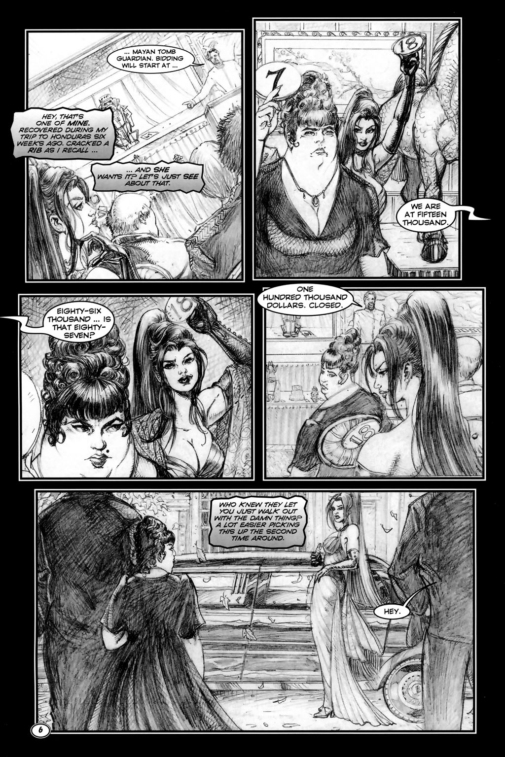 Read online Tomb Raider/Witchblade/Magdalena/Vampirella comic -  Issue # Full - 10