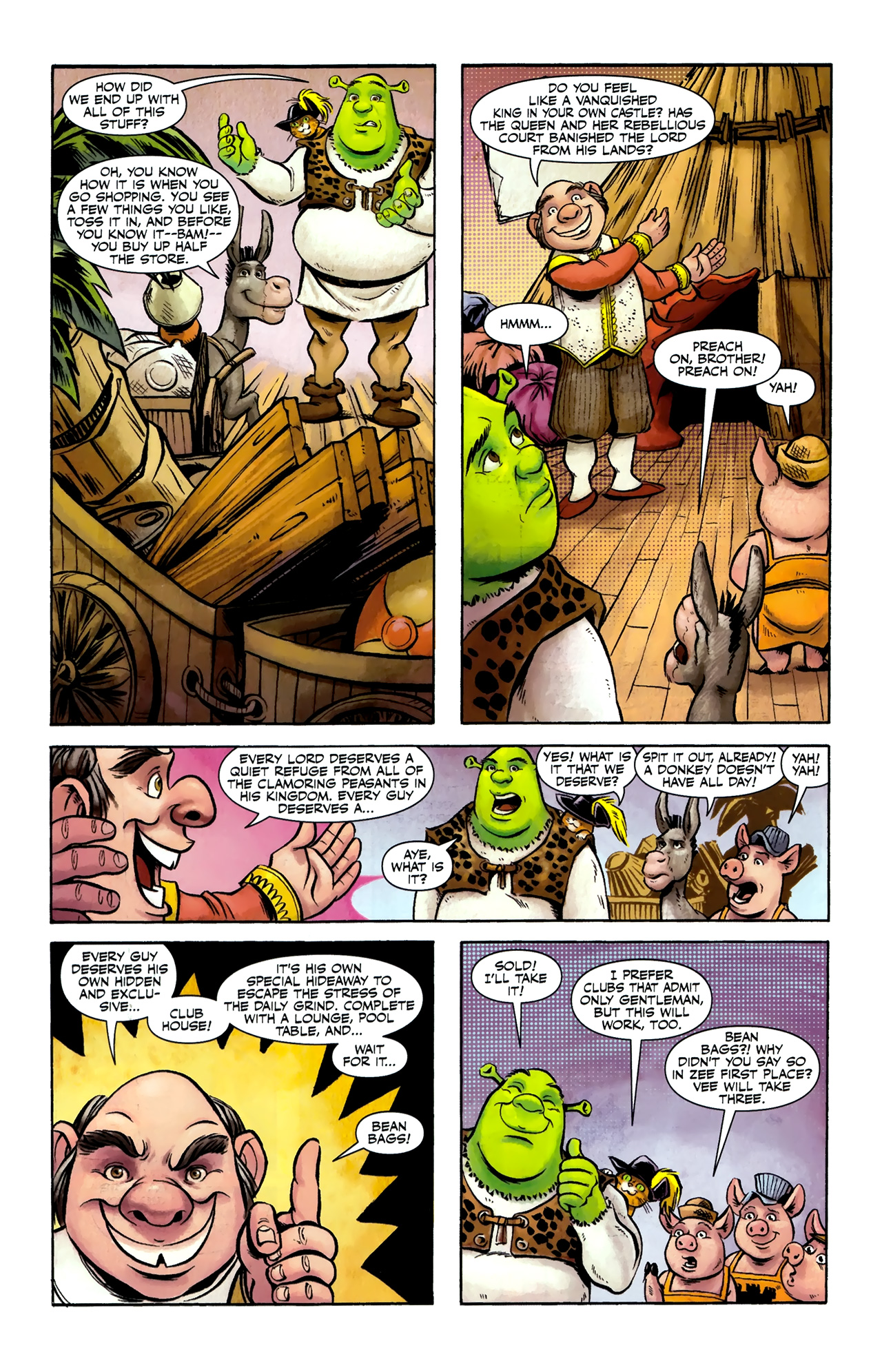 Read online Shrek (2010) comic -  Issue #4 - 11