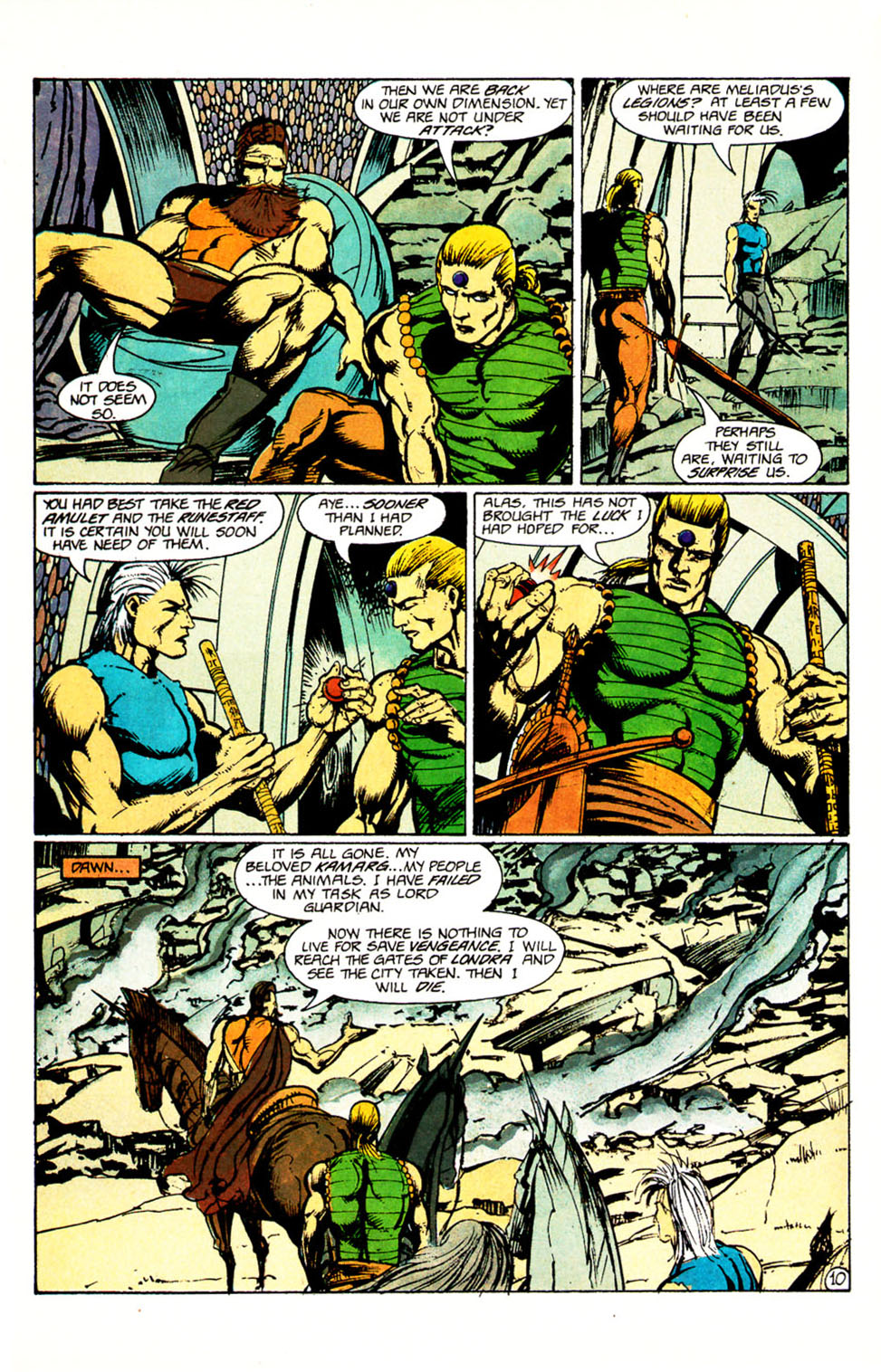 Read online Hawkmoon: The Runestaff comic -  Issue #3 - 12