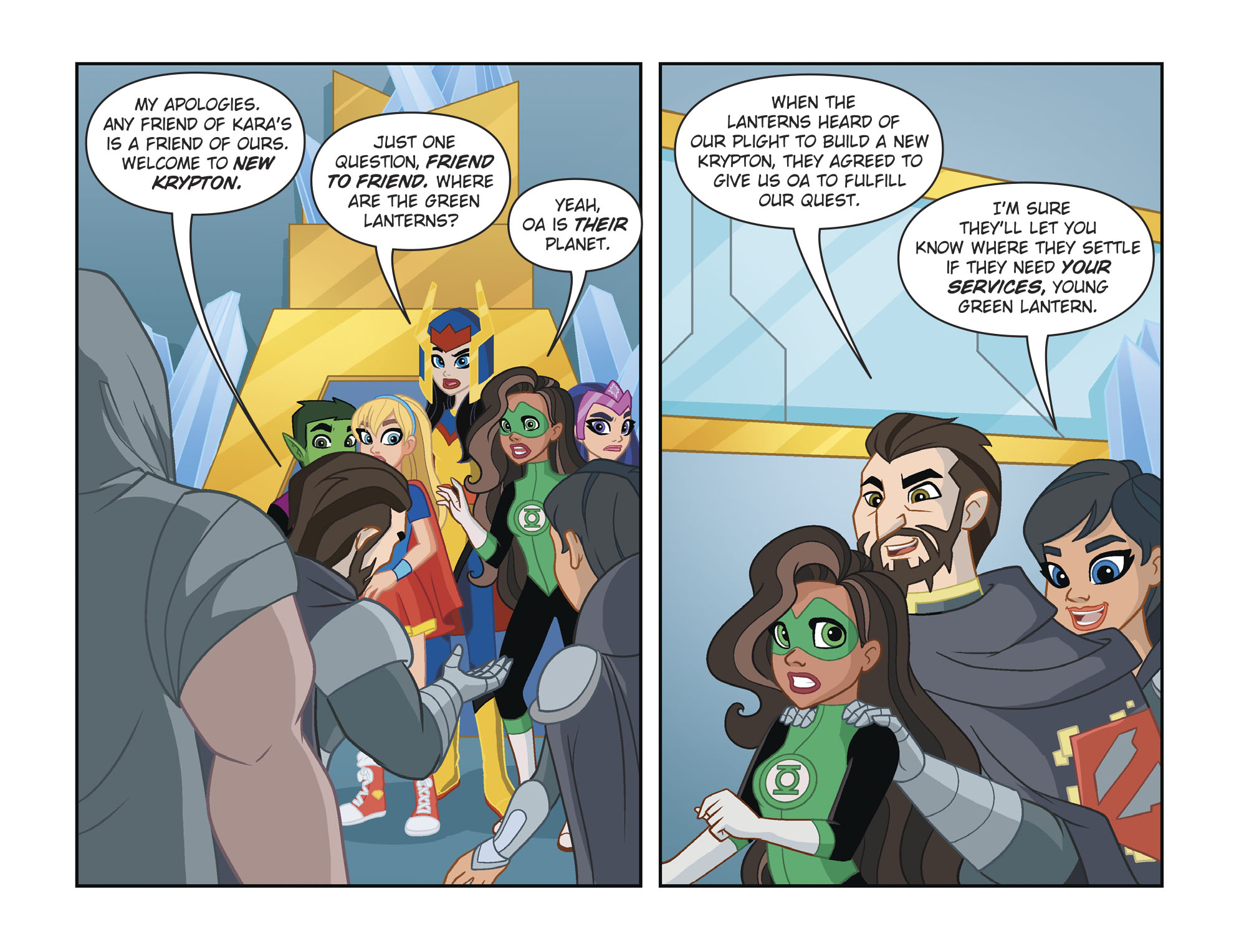 Read online DC Super Hero Girls: Spaced Out comic -  Issue #5 - 15