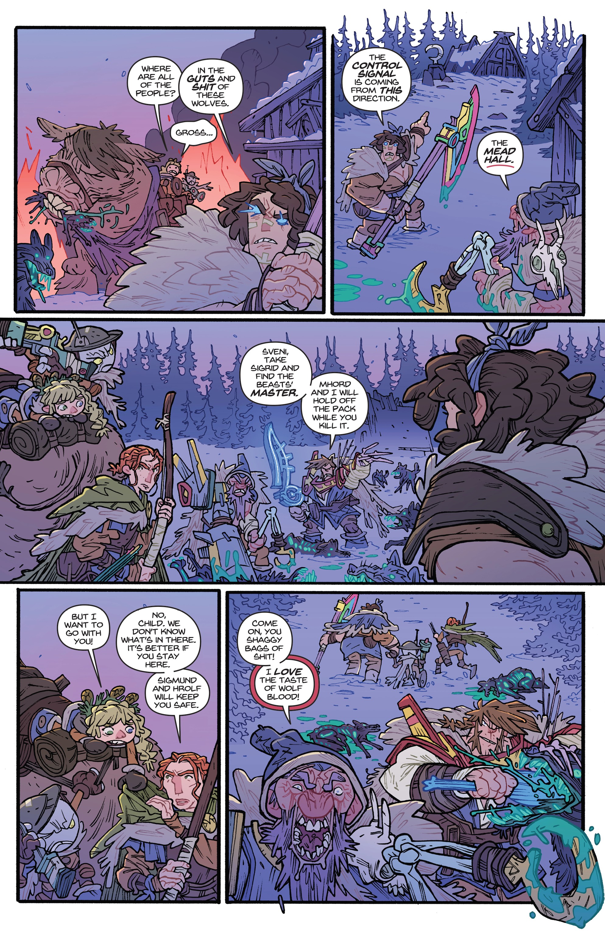 Read online The Spider King: Frostbite comic -  Issue # Full - 22