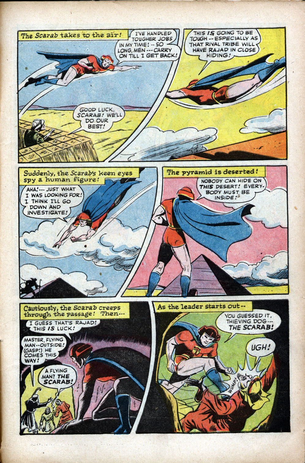 Read online Exciting Comics comic -  Issue #44 - 45